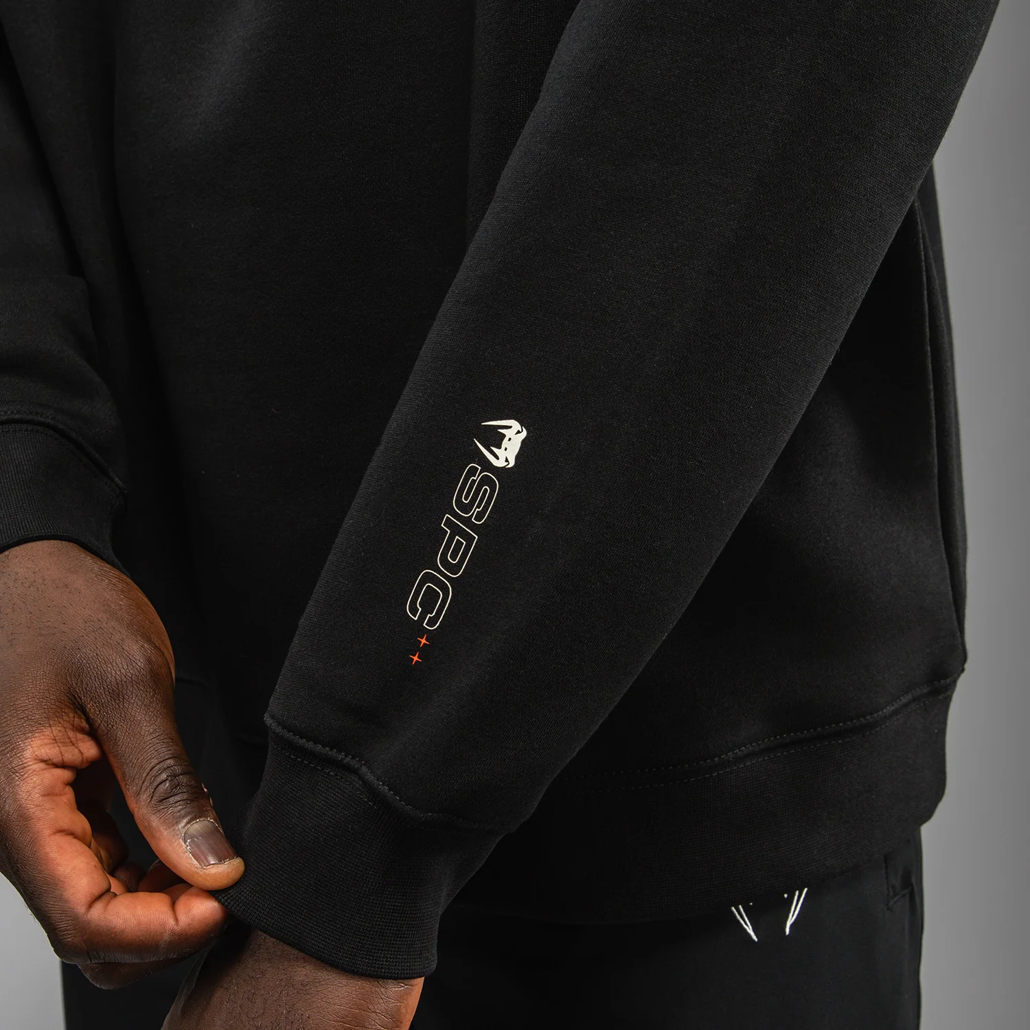 Venum Eclipse Sudadera Half-Zip – Negro/Marfil - Image 7