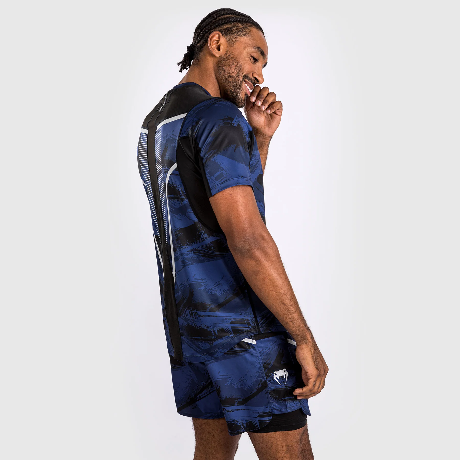 Venum Electron 3.0 Camiseta Dry-Tech - Azul marino - Image 4
