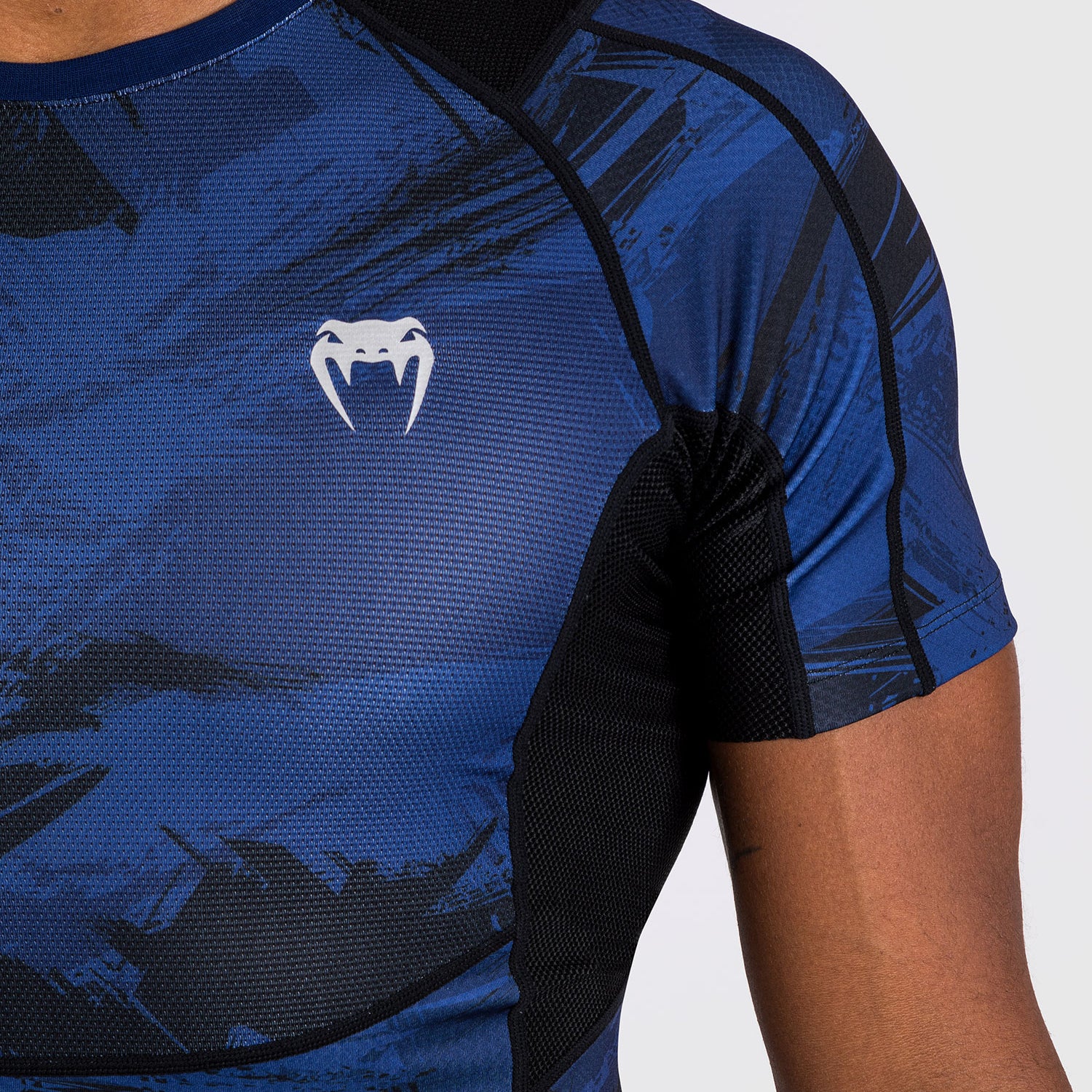 Venum Electron 3.0 Lycra Manga Corta - Azul Marino - Image 5