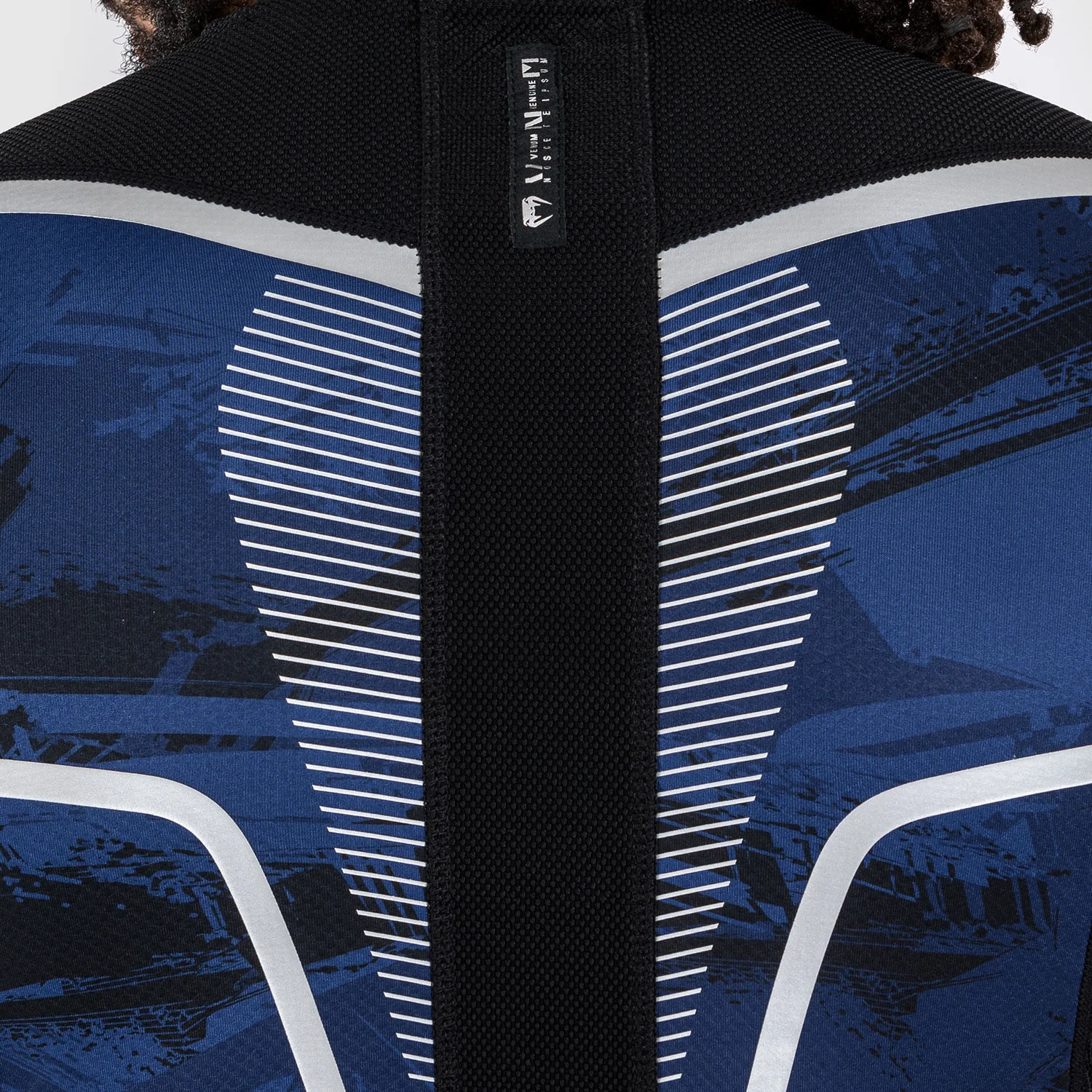 Venum Electron 3.0 Lycra Manga Larga - Azul Marino - Image 6