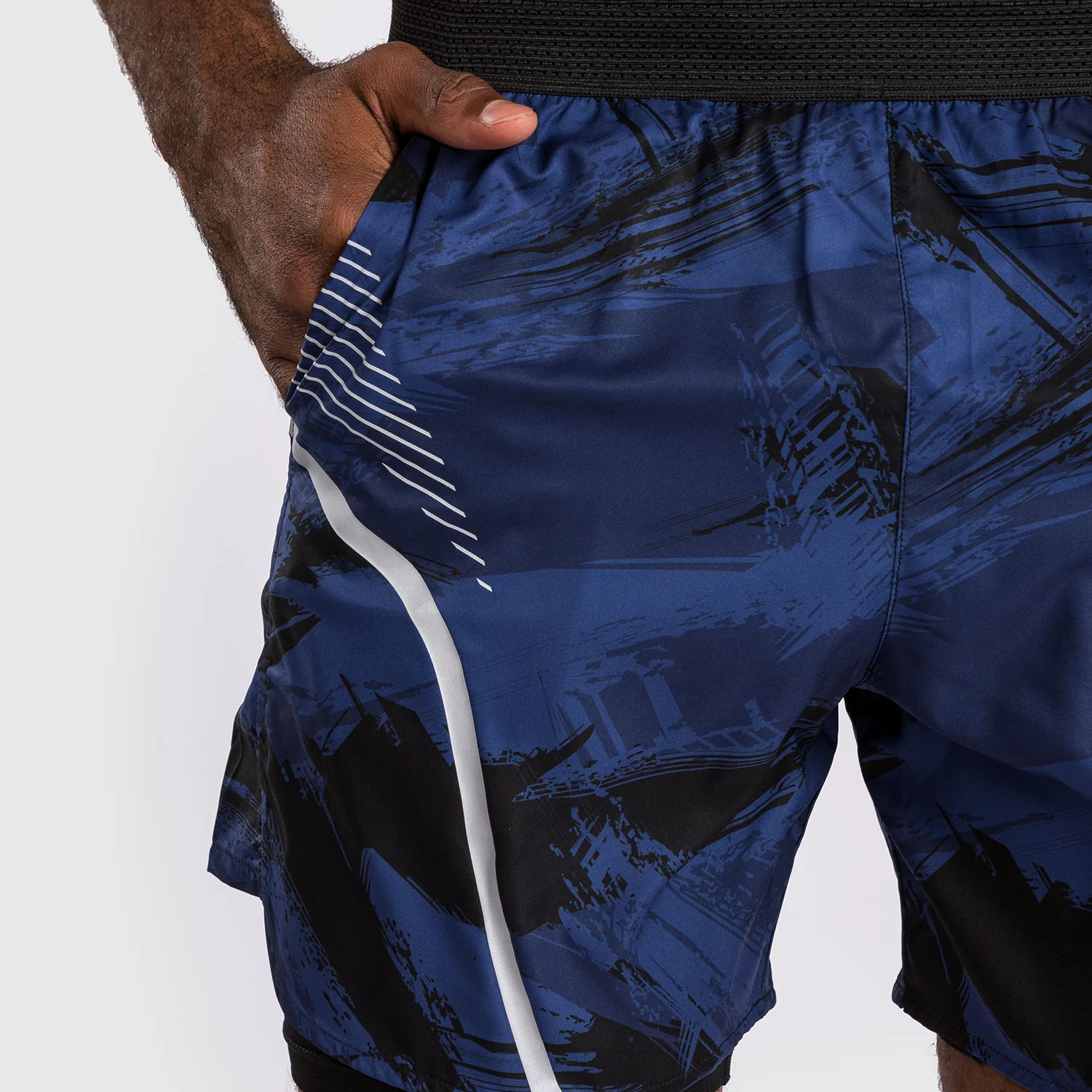 Venum Electron 3.0 Pantalón corto de entrenamiento - Azul marino - Image 6