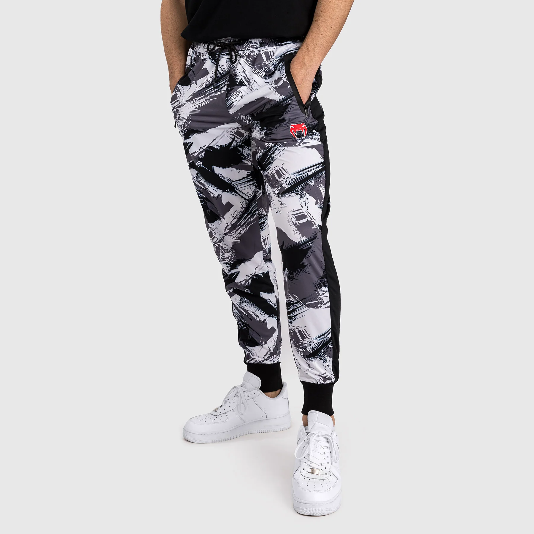 Venum Electron 3.0 Pantalones de Jogging - Rojo/Gris - Image 5