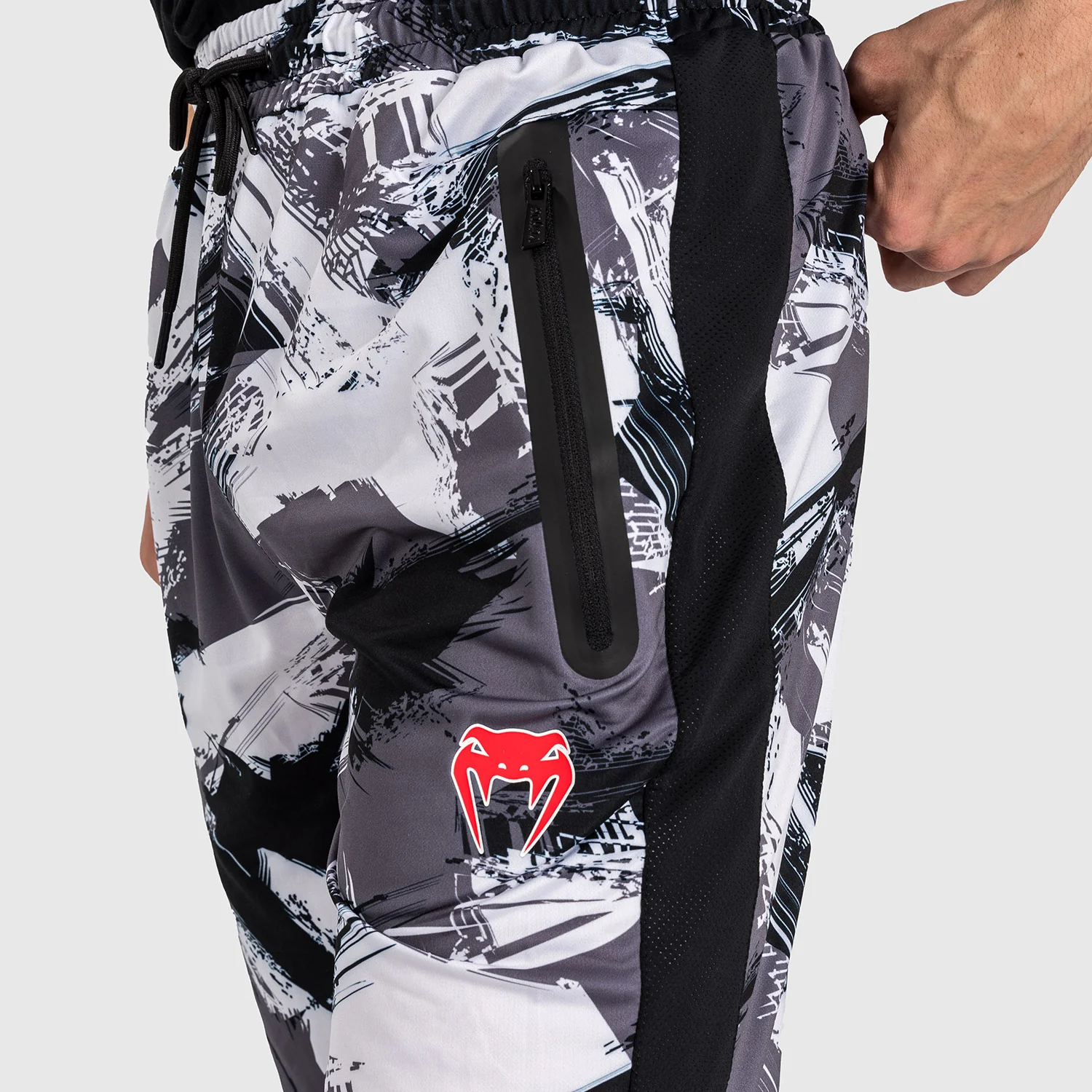 Venum Electron 3.0 Pantalones de Jogging - Rojo/Gris - Image 6