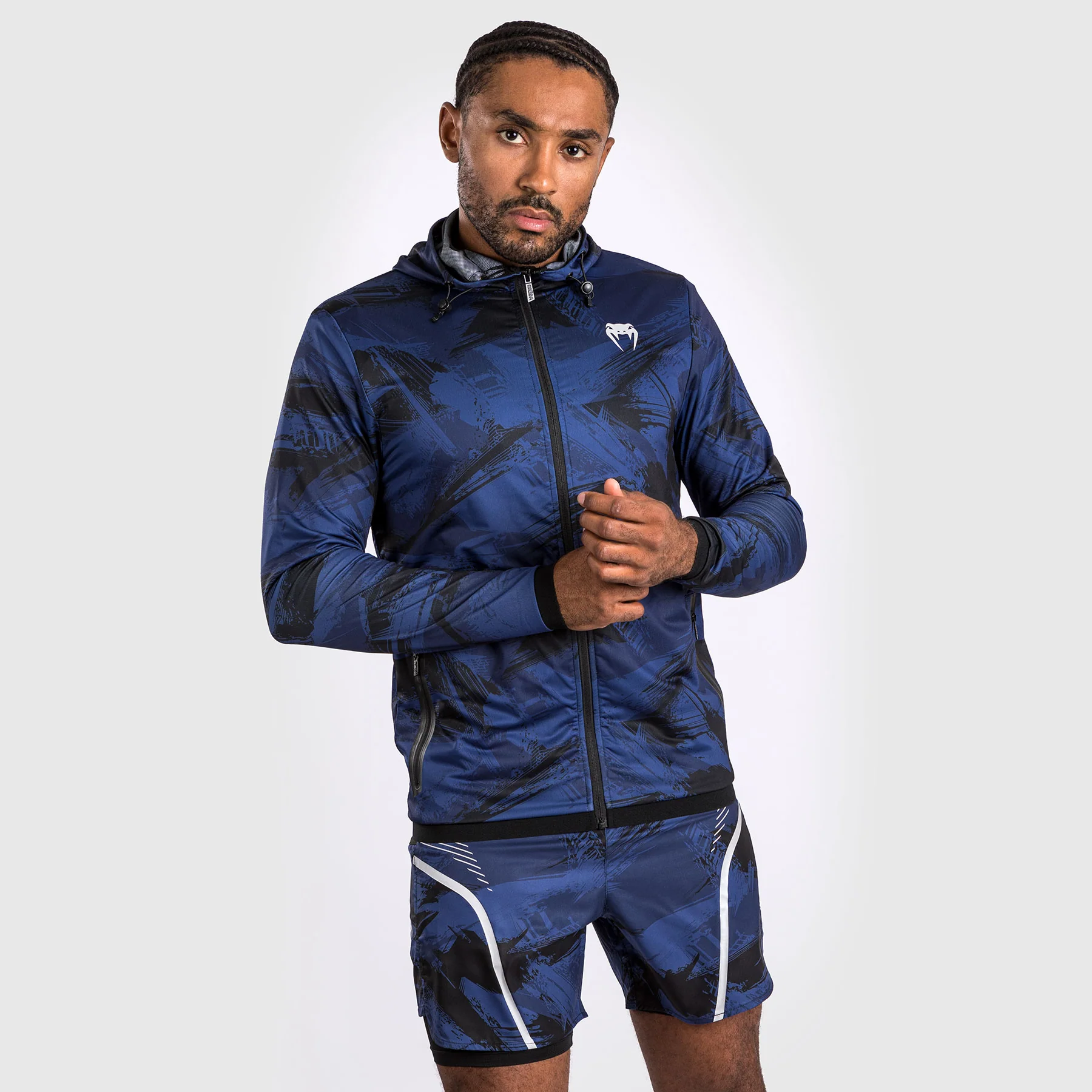 Venum Electron 3.0 Sudadera con capucha - Azul marino