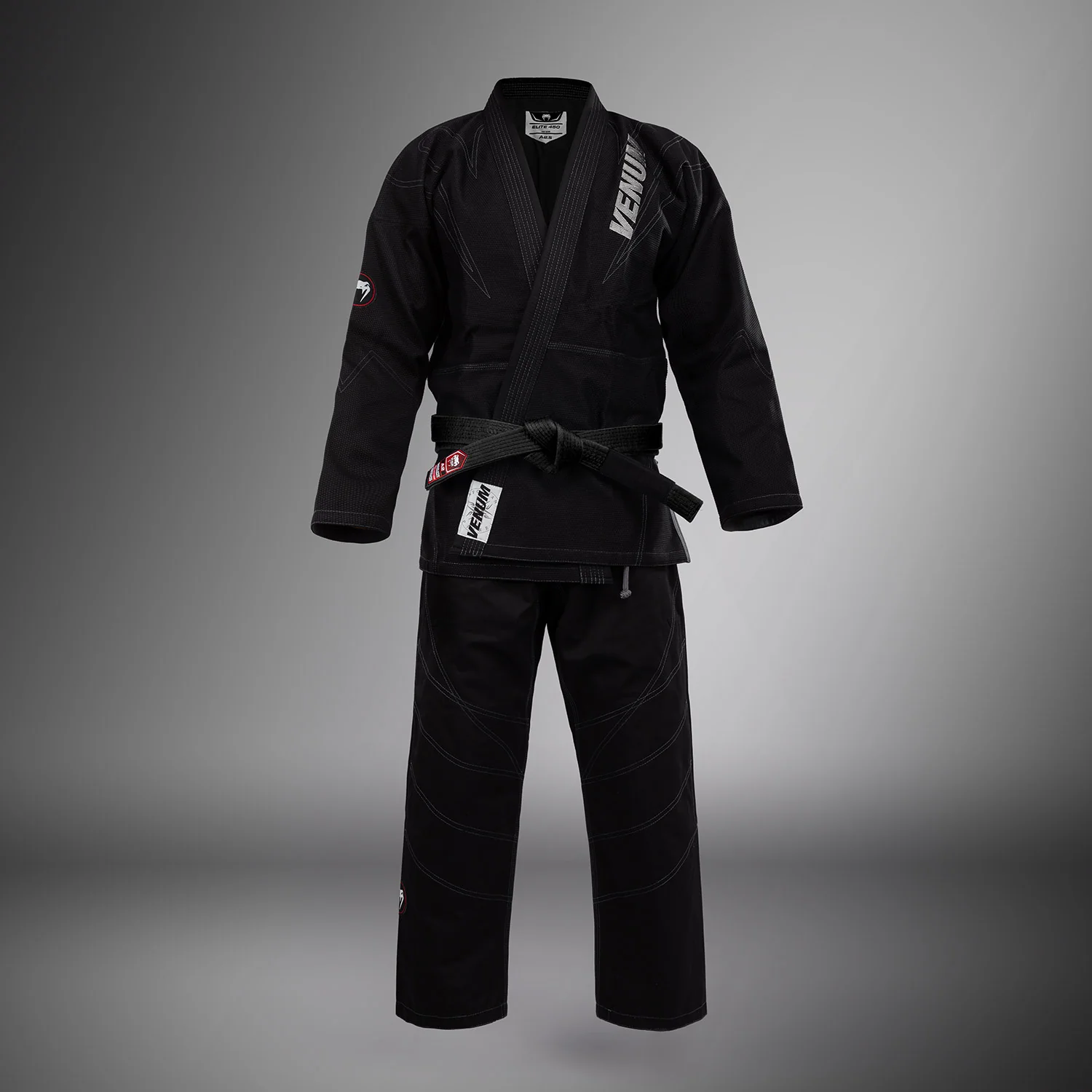 Venum Elite 5.0 - 450 - Gi de Jiu Jitsu Brasileño - Negro