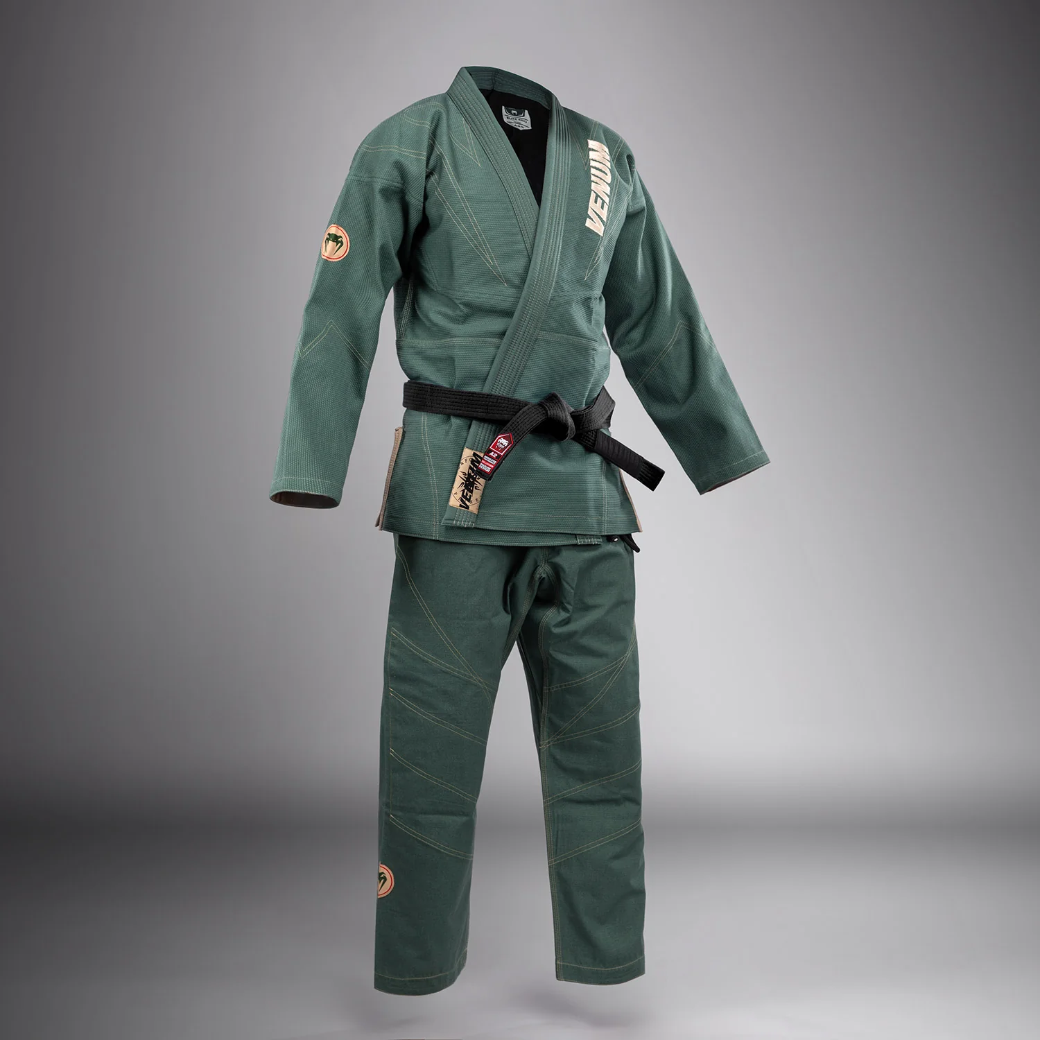 Venum Elite 5.0 - 450 - Gi de Jiu Jitsu Brasileño - Verde Bosque - Image 2