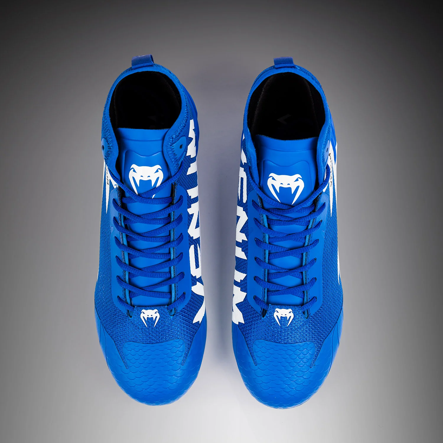 Venum Elite Tacos de fútbol americano - Azul Real/Blanco - Image 3