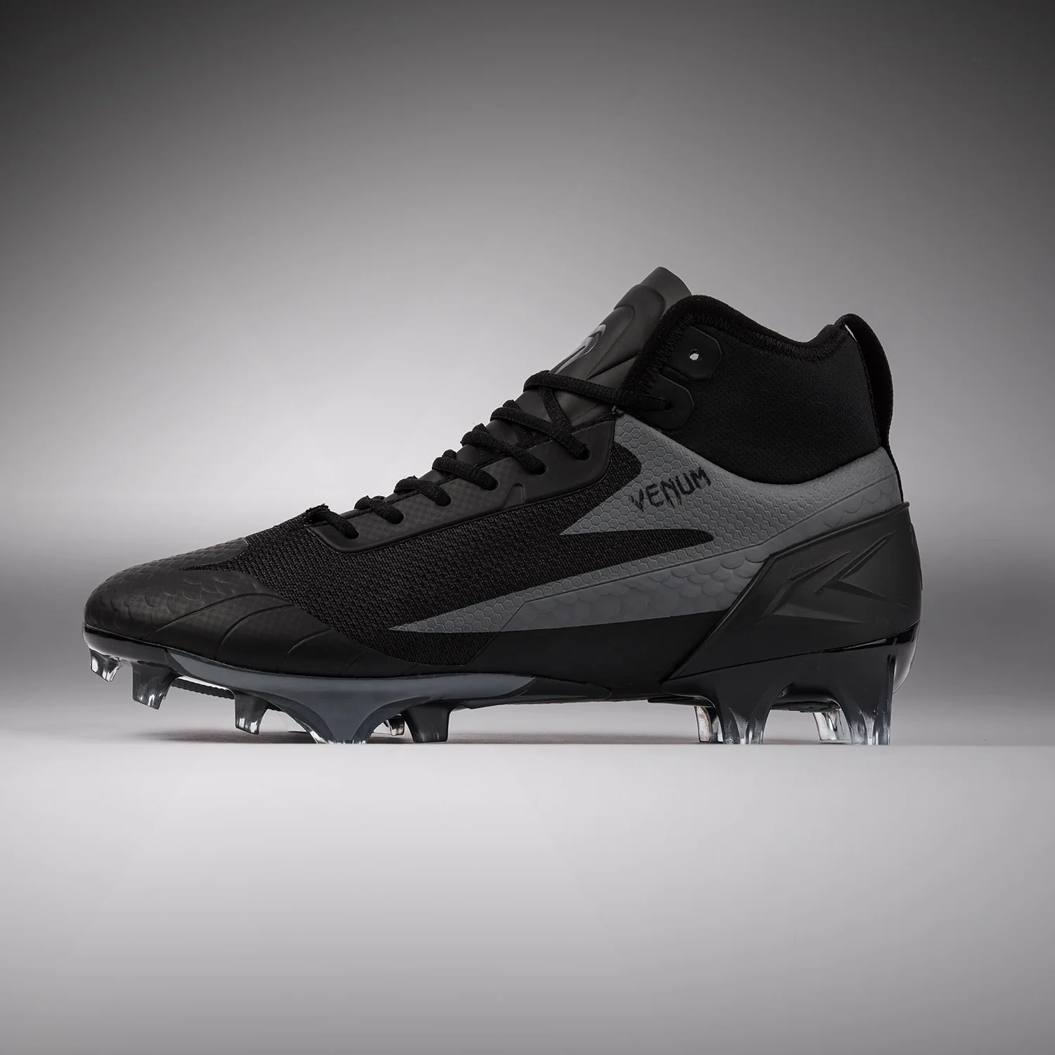 Venum Elite Tacos de fútbol americano - Negro/Negro