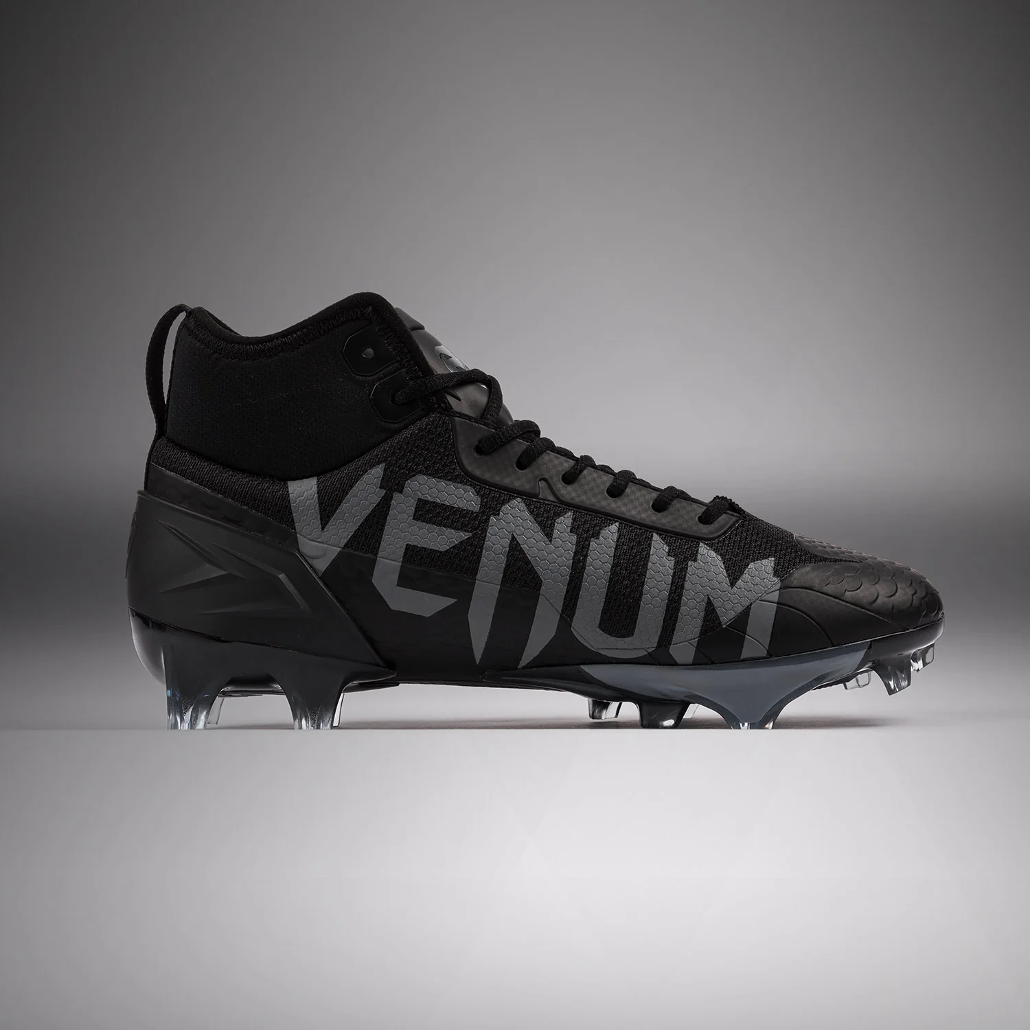 Venum Elite Tacos de fútbol americano - Negro/Negro - Image 2