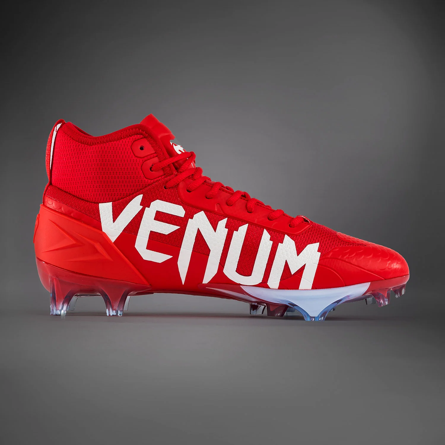Venum Elite Tacos de fútbol americano - Rojo/Blanco - Image 2