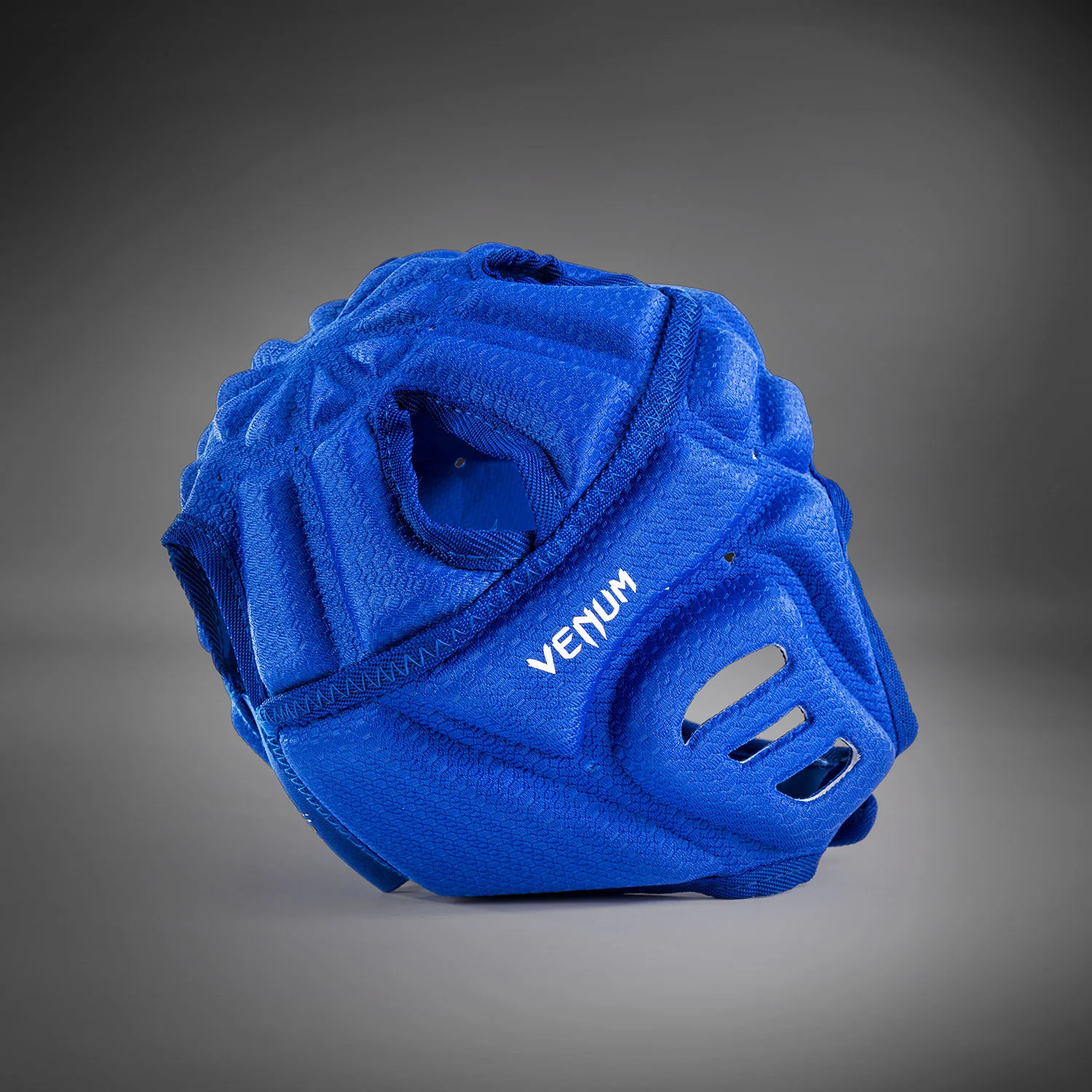 Venum Elite Casco Softshell Protect – Azul Real/Blanco - Image 3