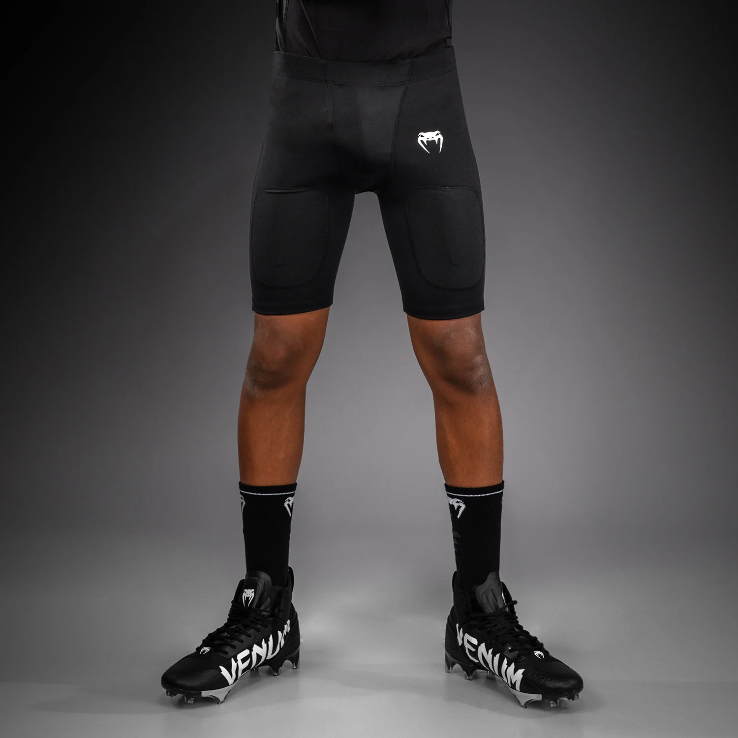 Venum Elite Football Short de Compresión Para Niños - Negro
