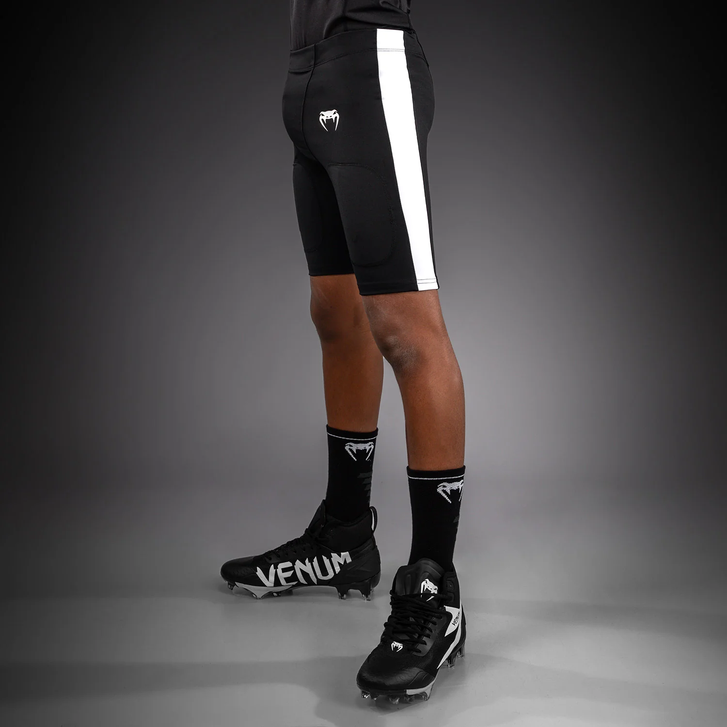 Venum Elite Football Short de Compresión Para Niños - Negro - Image 2