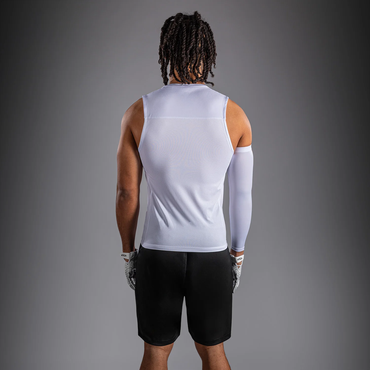 Venum Elite Fútbol Camiseta de Compresión Sin Mangas - Blanco - Image 4