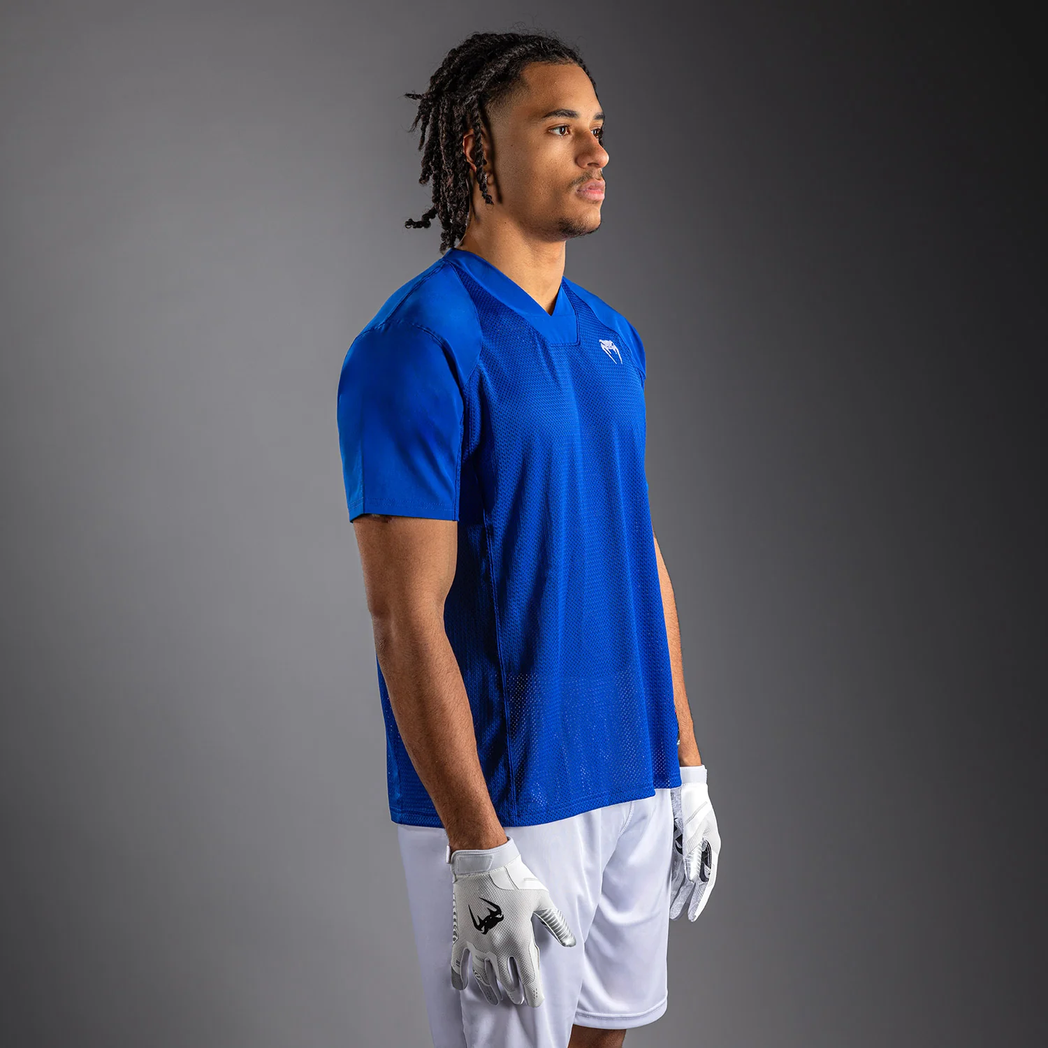 Venum Elite Fútbol Camiseta Manga Corta - Azul Real - Image 2
