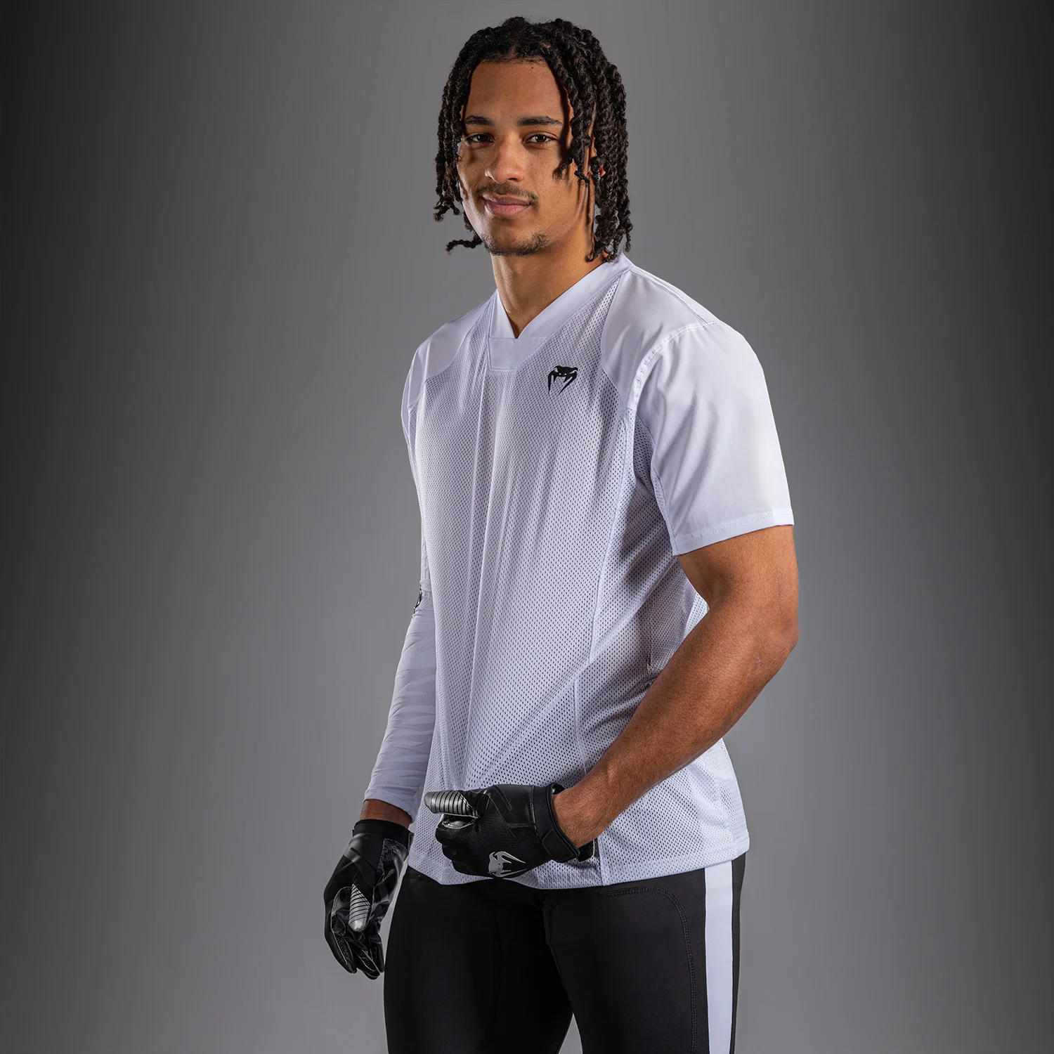 Venum Elite Fútbol Camiseta Manga Corta - Blanco - Image 5