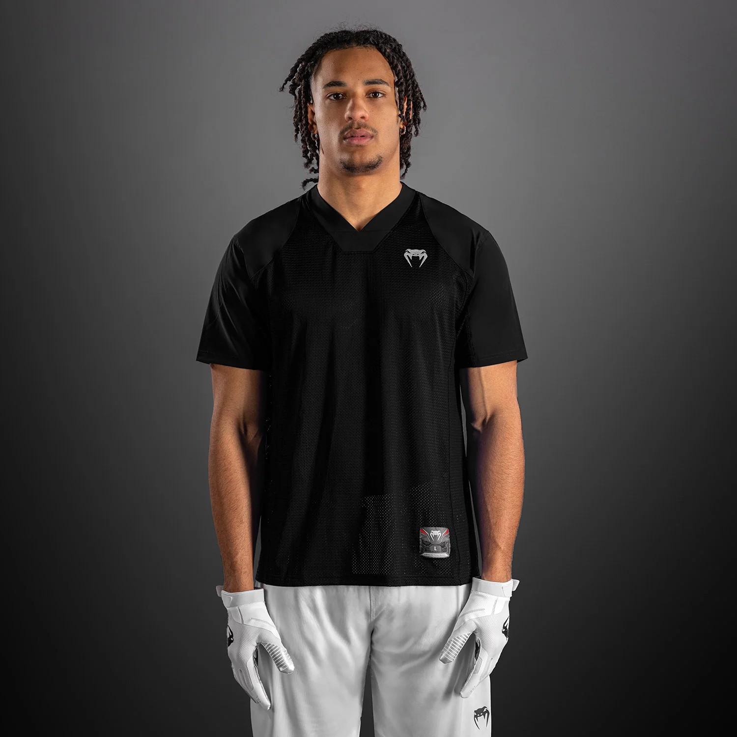 Venum Elite Fútbol Camiseta Manga Corta - Negro