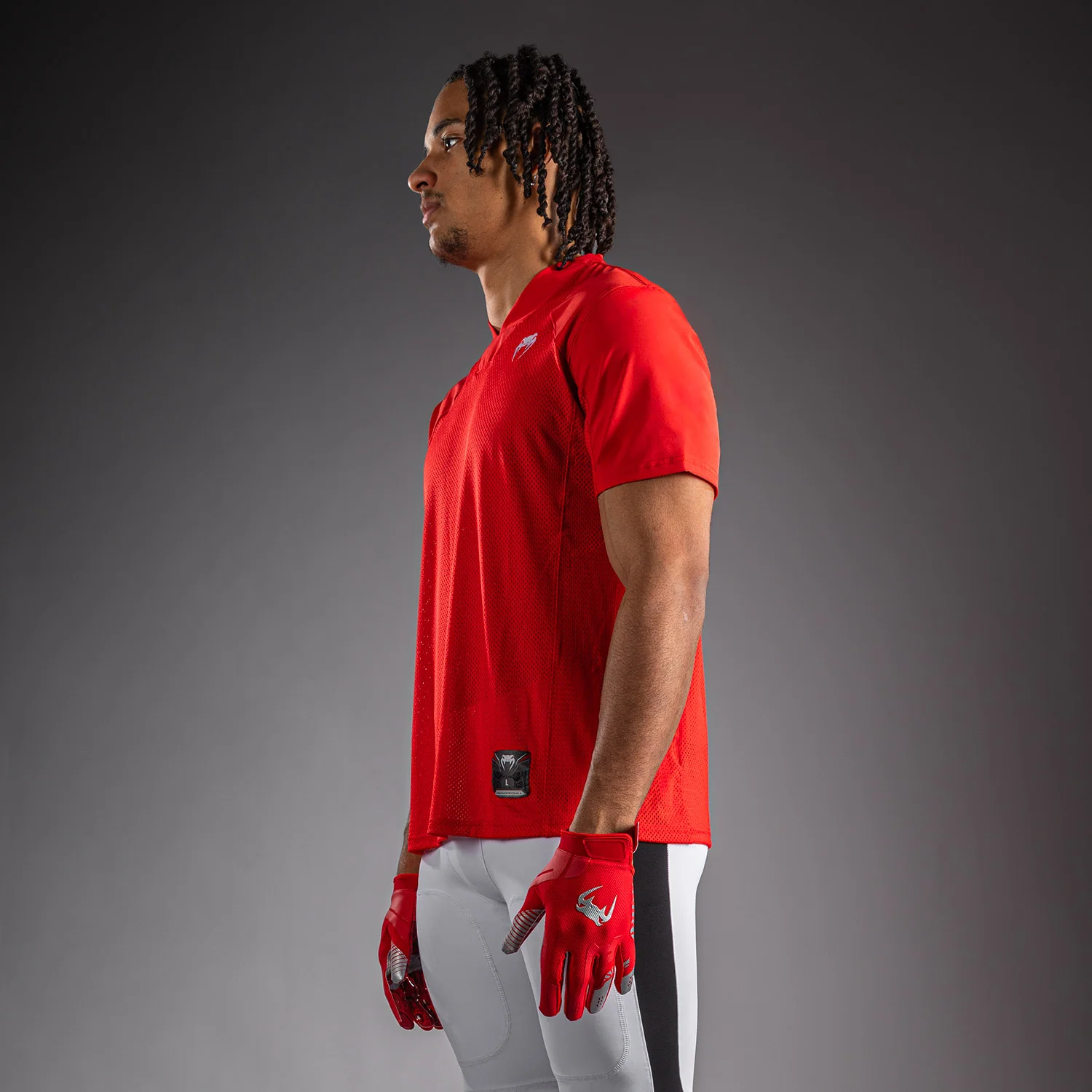 Venum Elite Fútbol Camiseta Manga Corta - Rojo - Image 2