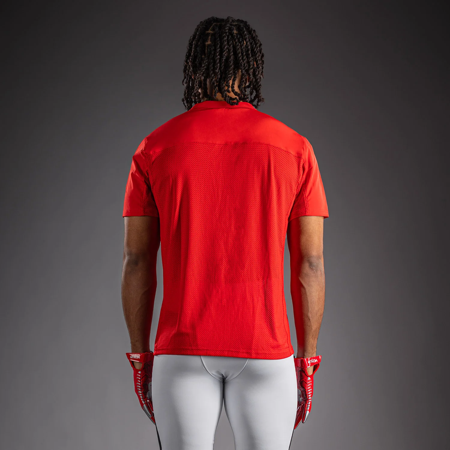 Venum Elite Fútbol Camiseta Manga Corta - Rojo - Image 4
