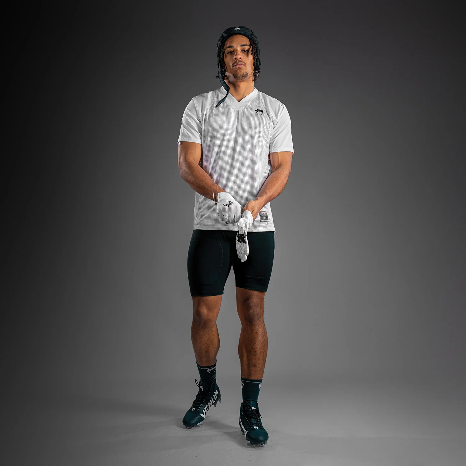 Venum Elite Fútbol Short de Compresión - Negro - Image 5