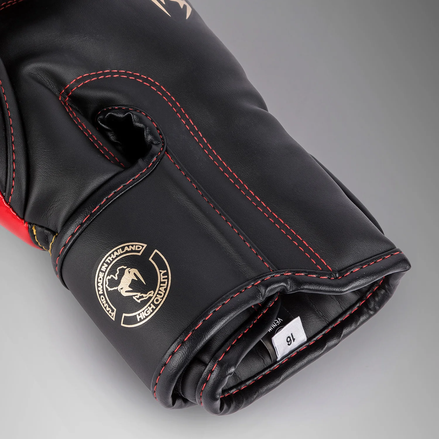 Venum Elite Guantes de boxeo - Negro/Dorado/Rojo - Image 7