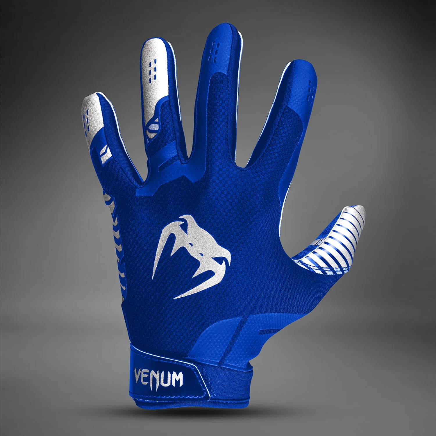 Venum Elite Guantes de Fútbol - Azul Real/Plata - Image 4