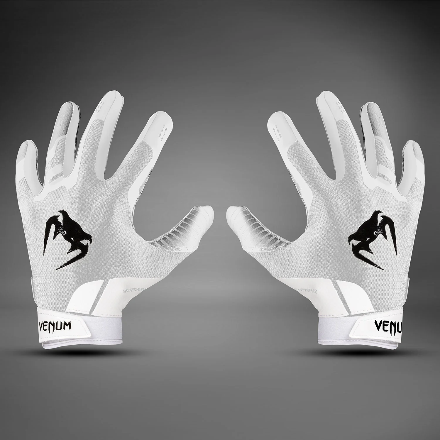 Venum Elite Guantes de Fútbol - Blanco/Negro - Image 6