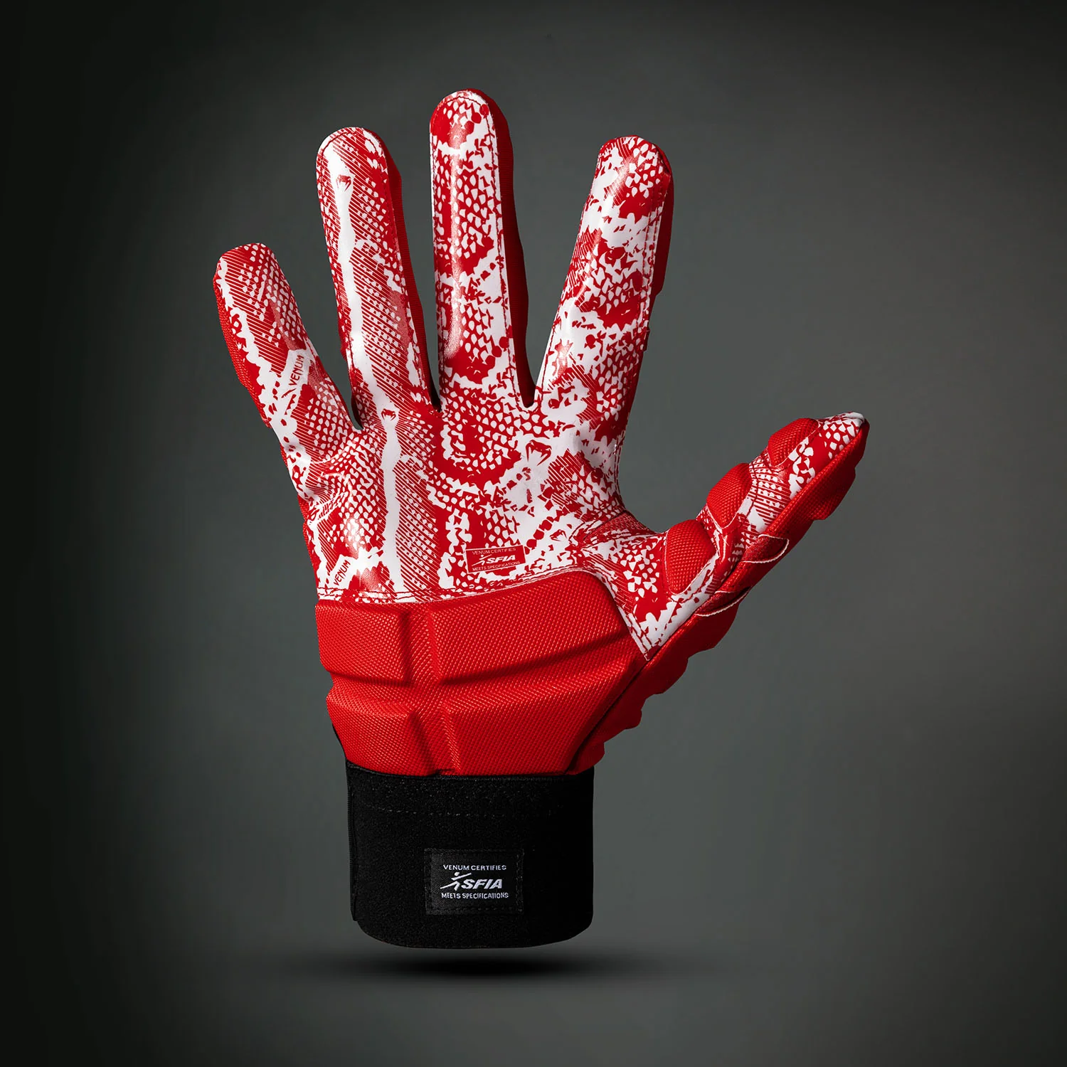 Venum Elite Guantes de Fútbol - Rojo/Blanco - Image 3