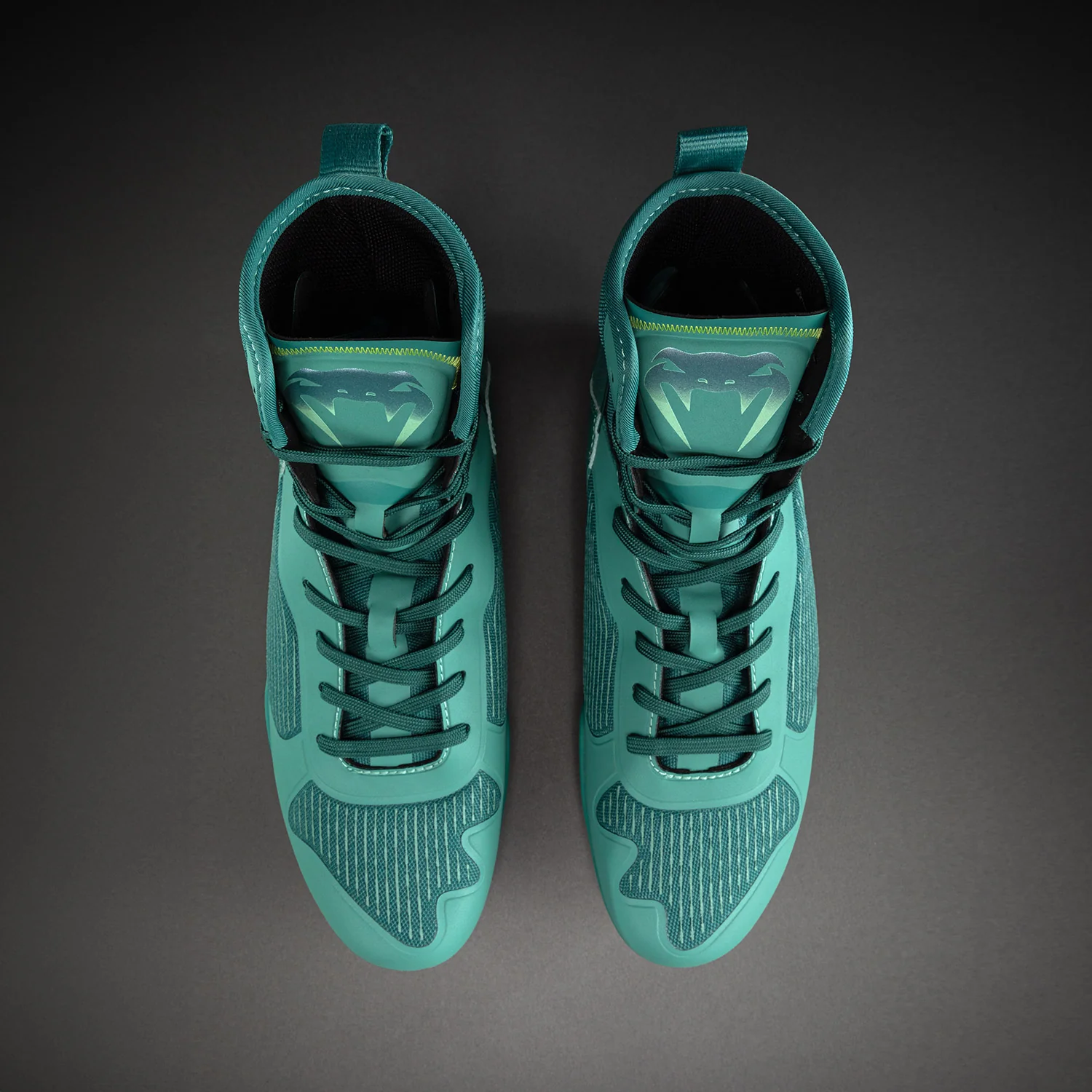 Venum Elite Neo Zapatillas de Boxeo – Verde/Amarillo Neón - Image 5