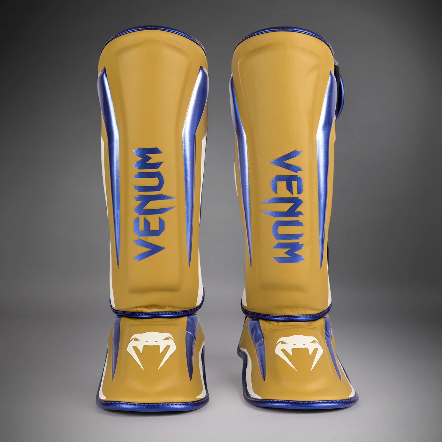 Venum Elite Protectores de Espinillas - Camel - Edición especial