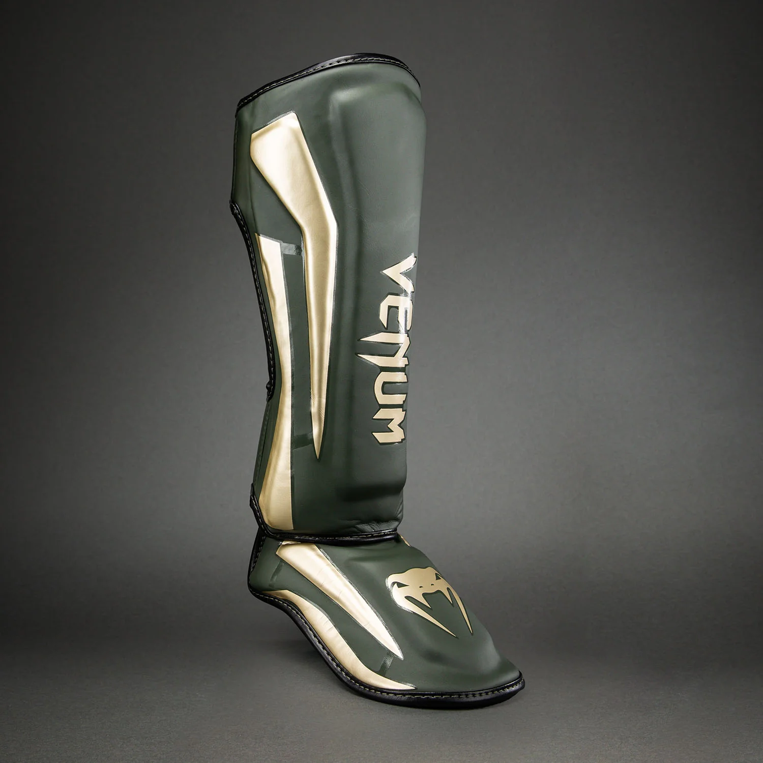 Venum Elite Protectores de Espinillas - Khaki - Image 2