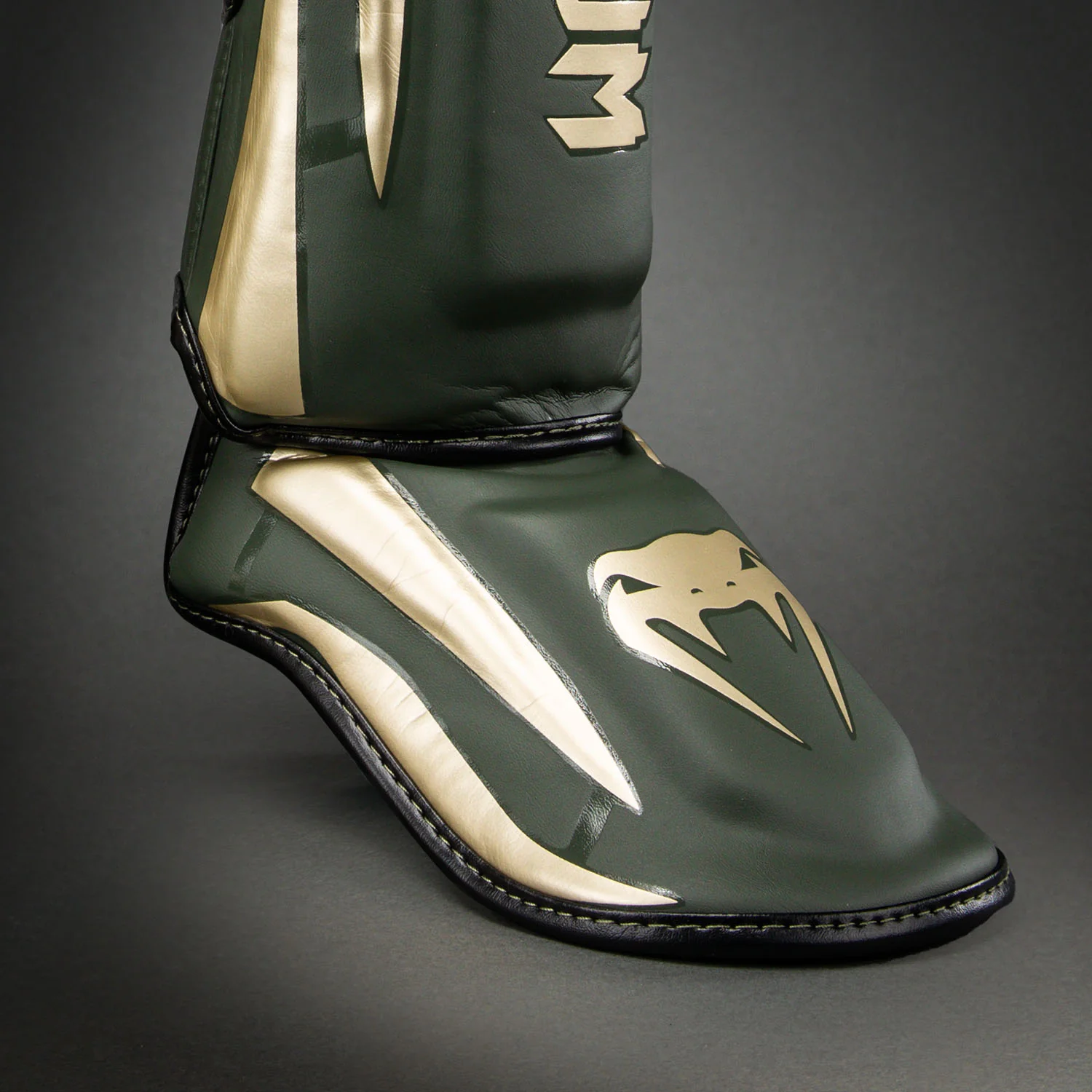 Venum Elite Protectores de Espinillas - Khaki - Image 4