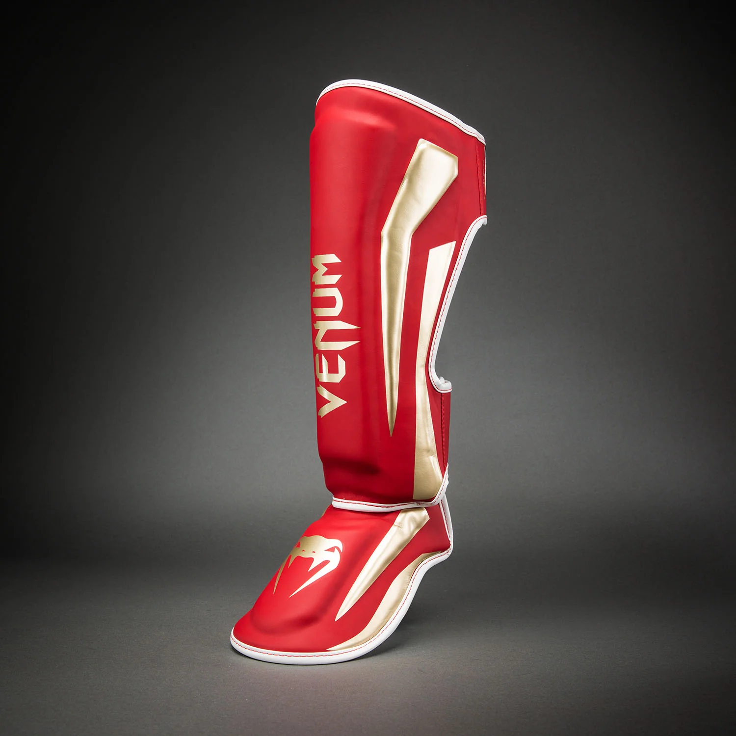 Venum Elite Protectores de Espinillas - Rojo - Image 2
