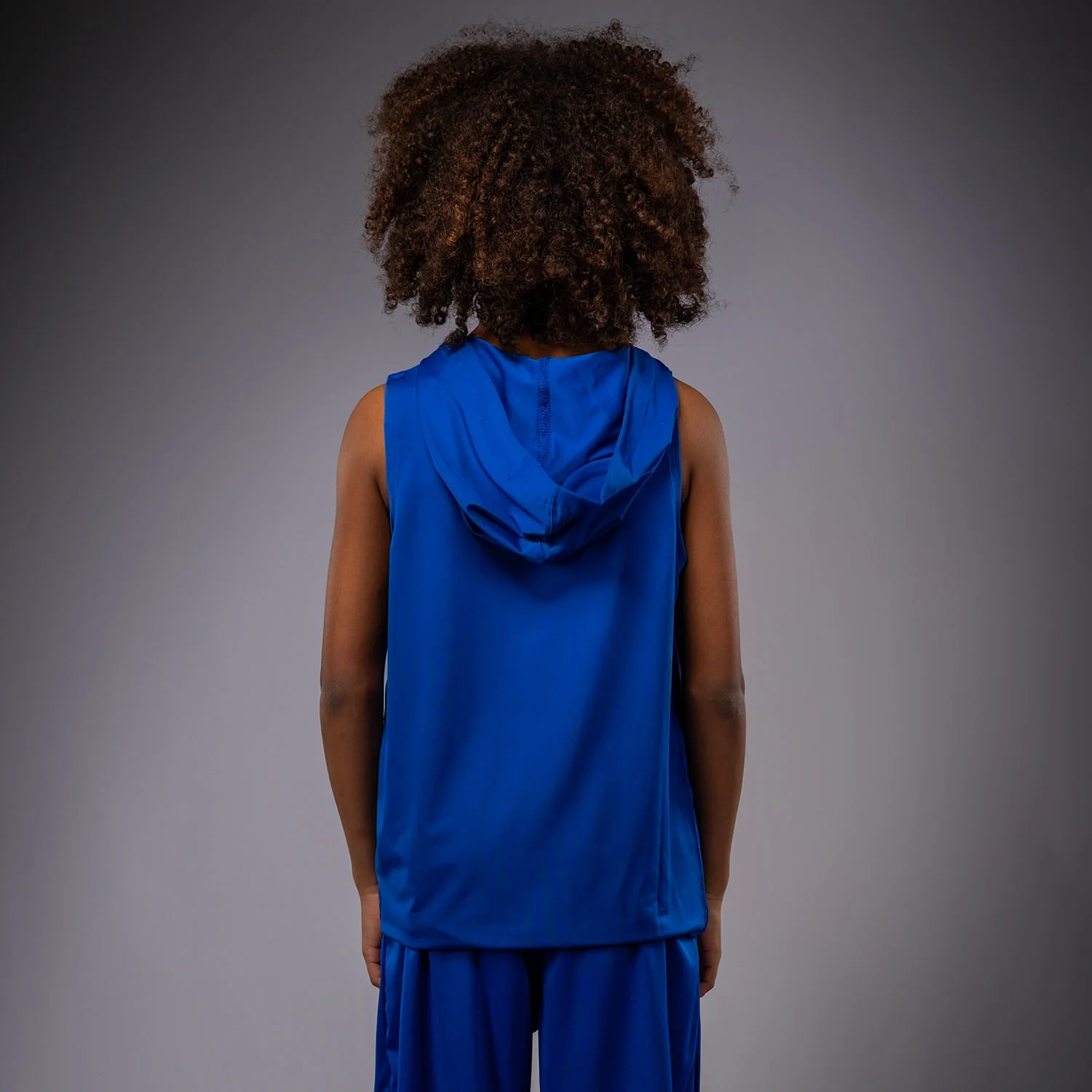 Venum Elite Sudadera con Capucha Sin Mangas Dry-Tech Para Niños - Azul Real - Image 4
