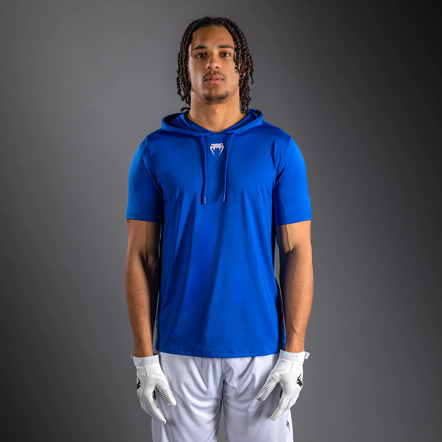 Venum Elite Sudadera Dry-Tech Manga Corta - Azul Real
