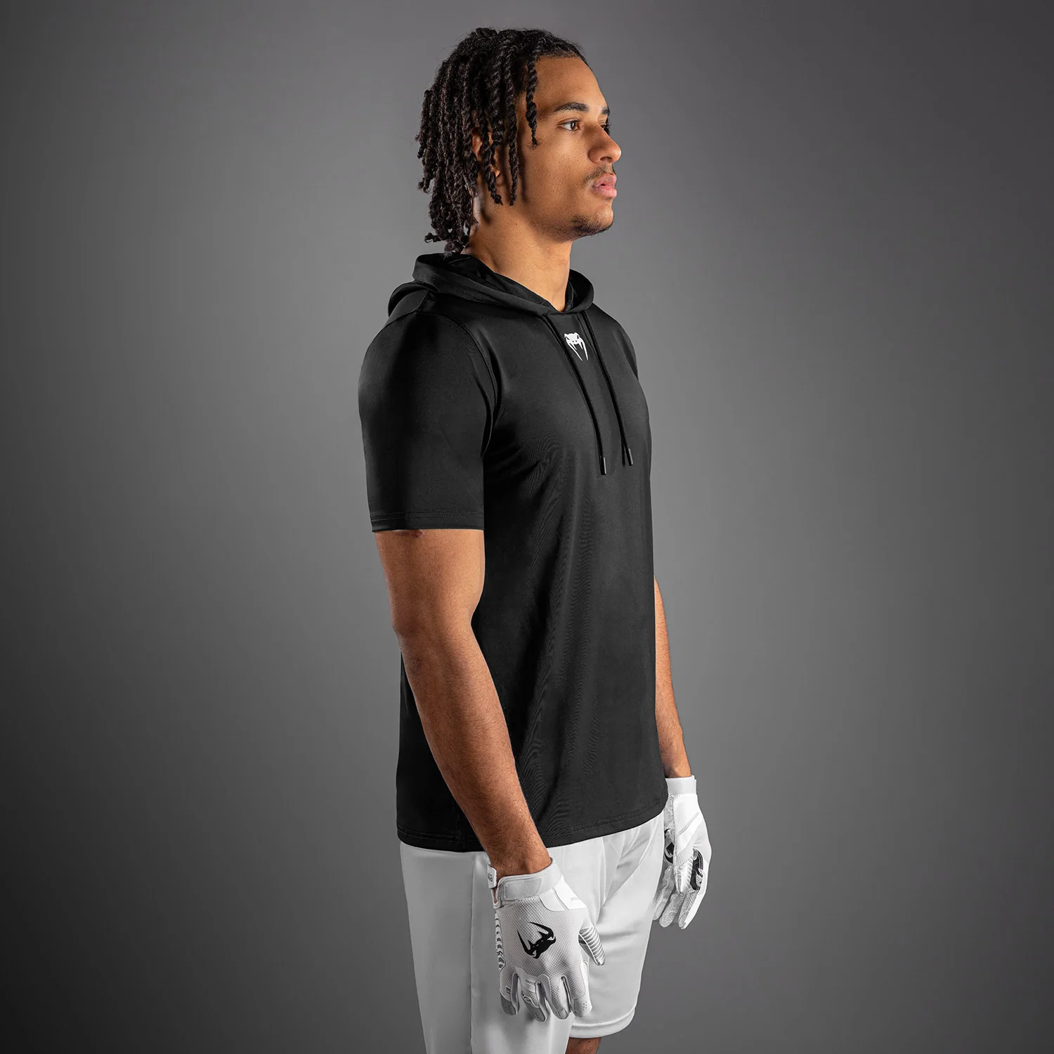 Venum Elite Sudadera Dry-Tech Manga Corta - Negro - Image 3