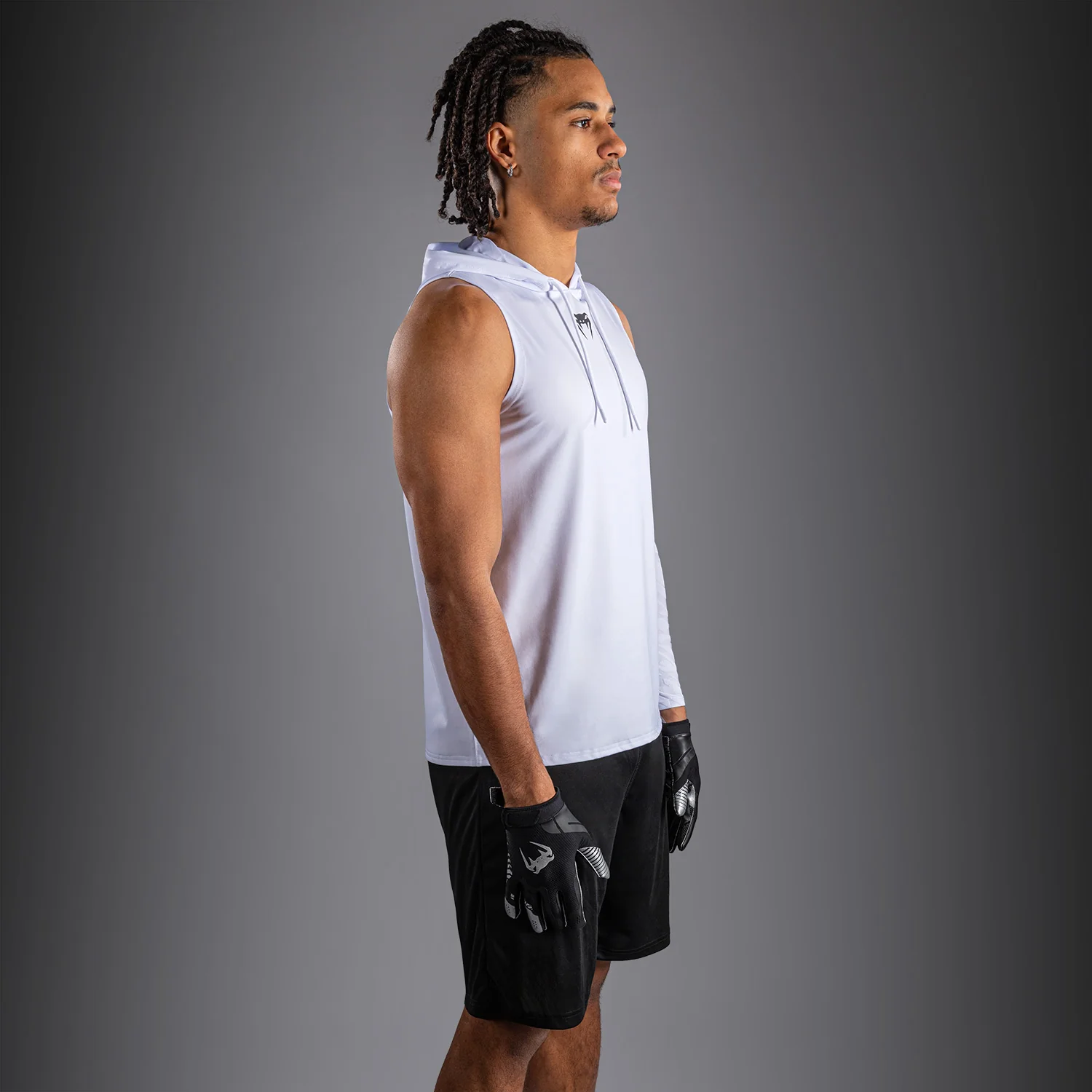Venum Elite Sudadera Dry-Tech Sin Mangas - Blanco - Image 2