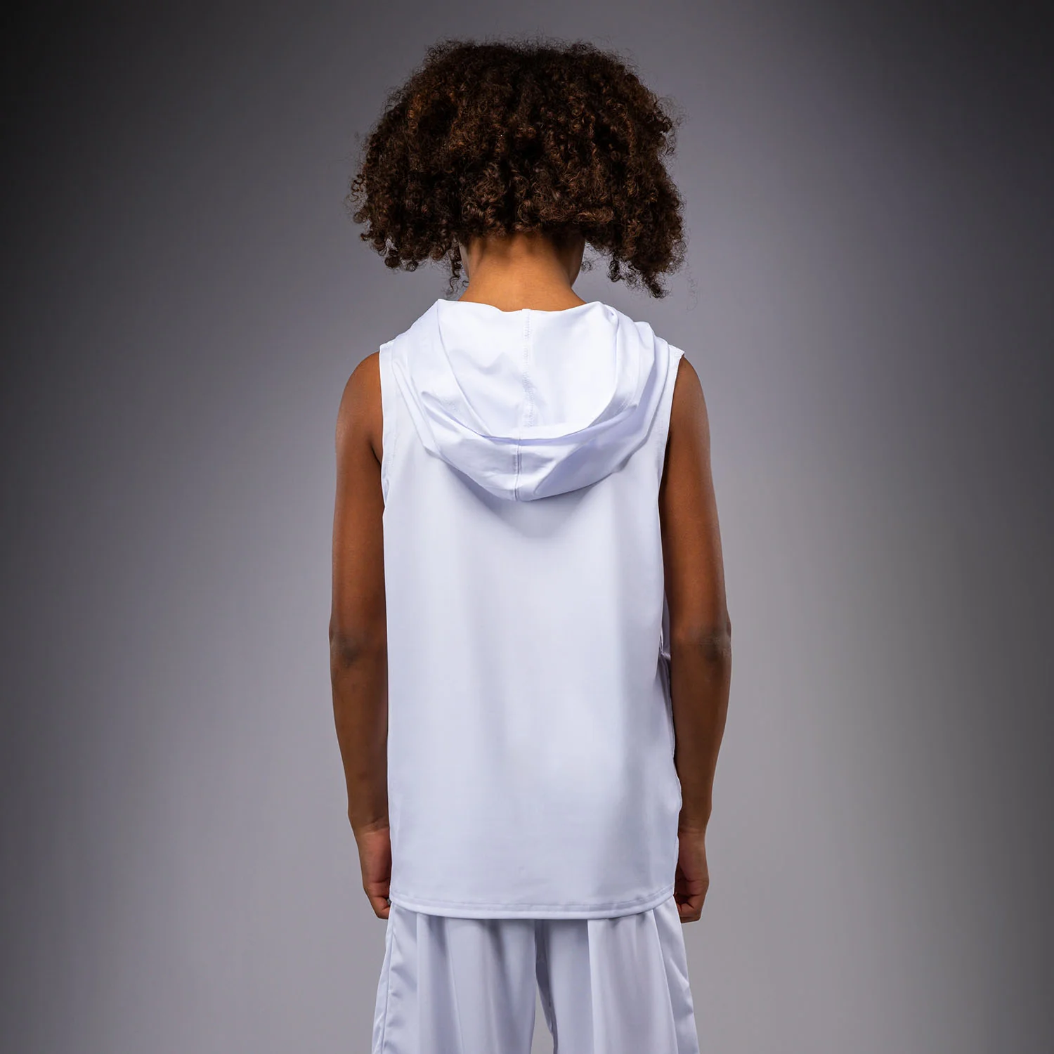 Venum Elite Sudadera Dry-Tech Sin Mangas Para Niños - Blanco - Image 3