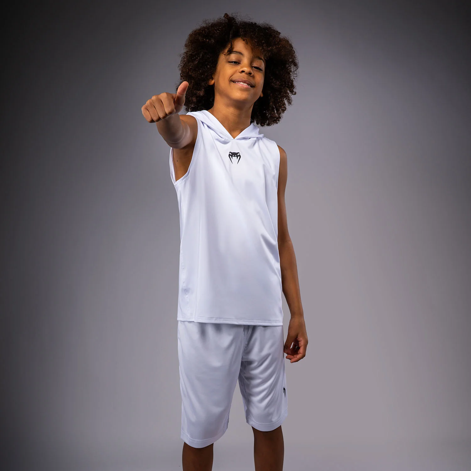 Venum Elite Sudadera Dry-Tech Sin Mangas Para Niños - Blanco - Image 4