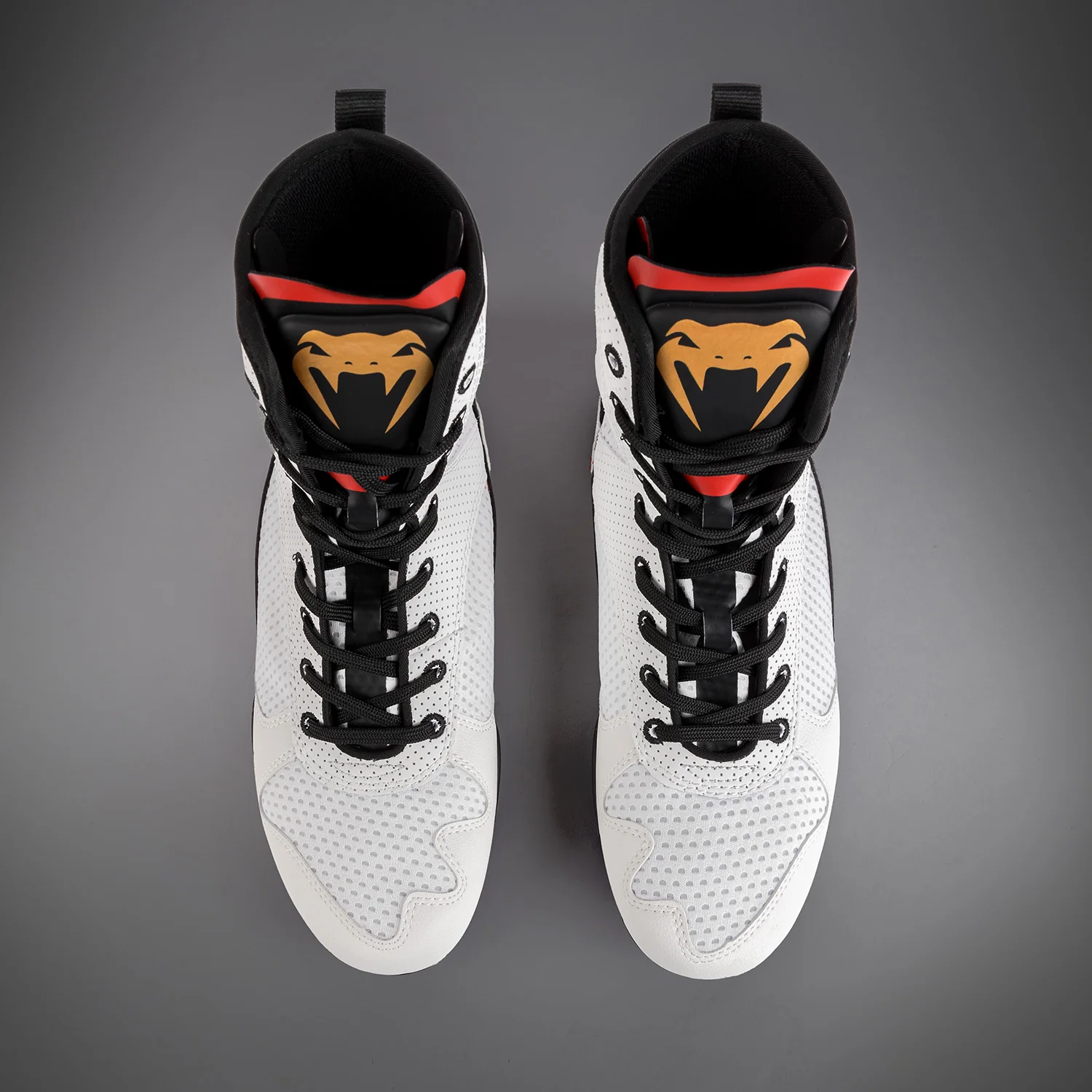 Venum Elite Zapatillas de Boxeo - Hielo/Oro - Image 3