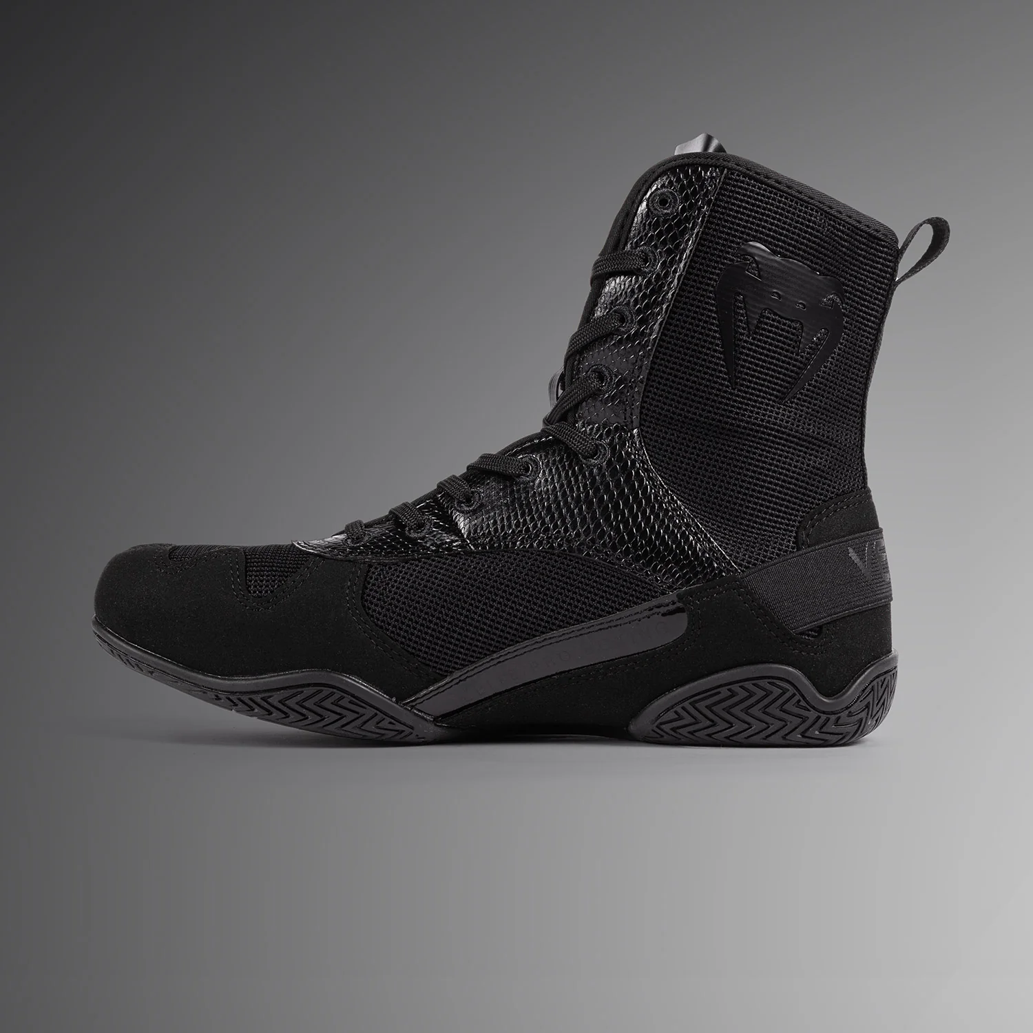 Venum Elite Zapatillas de Boxeo - Negro - Image 3