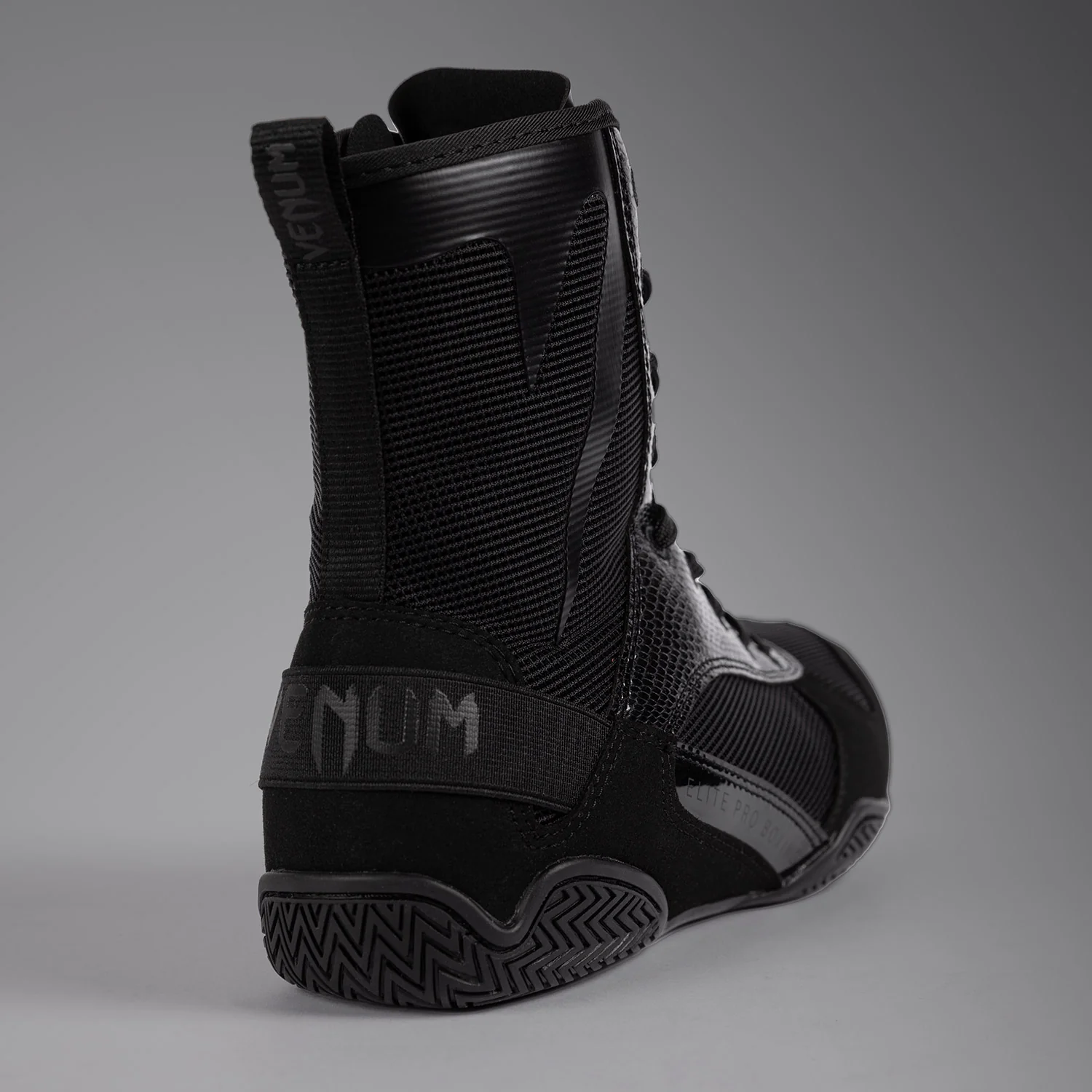 Venum Elite Zapatillas de Boxeo - Negro - Image 5