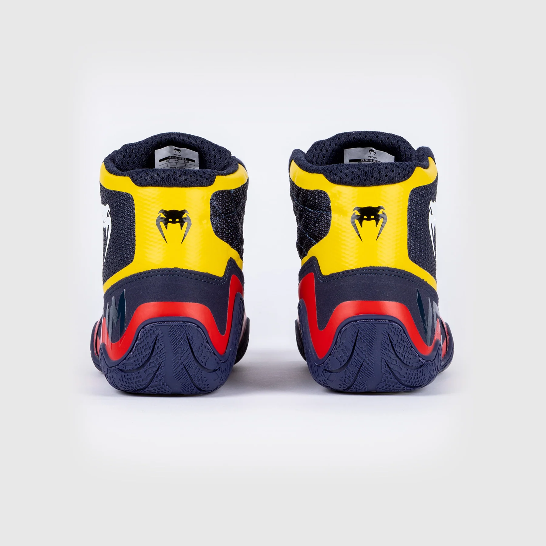 Venum Elite Zapatillas de Lucha - Azul/Amarillo - Image 6