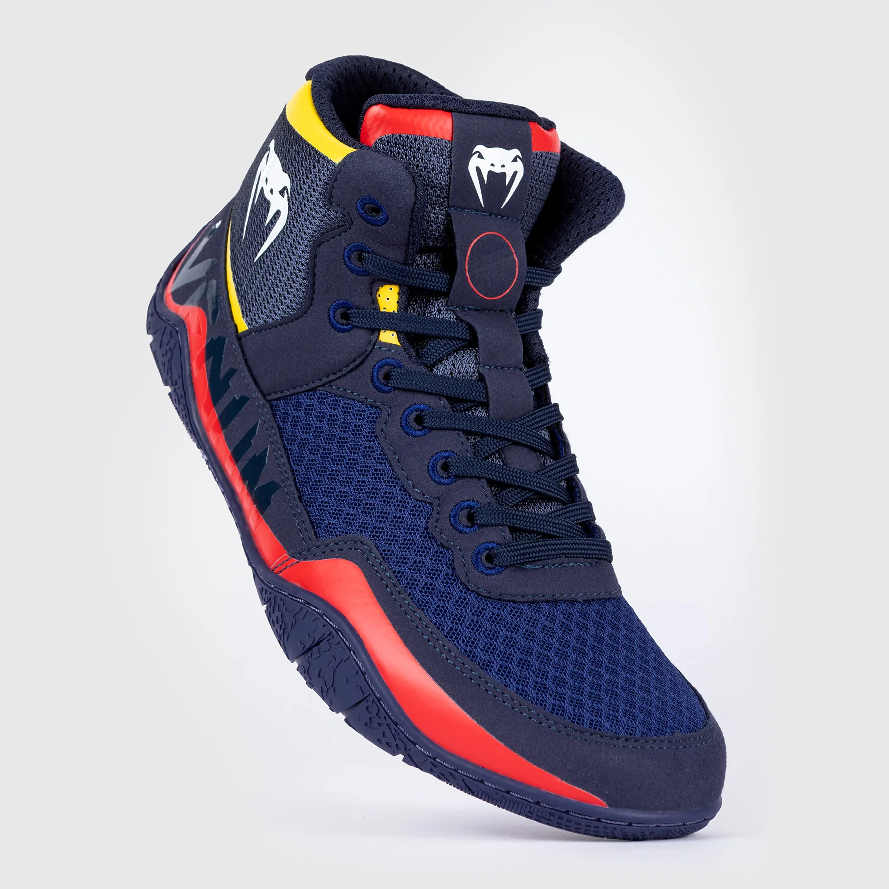 Venum Elite Zapatillas de Lucha - Azul/Amarillo - Image 8