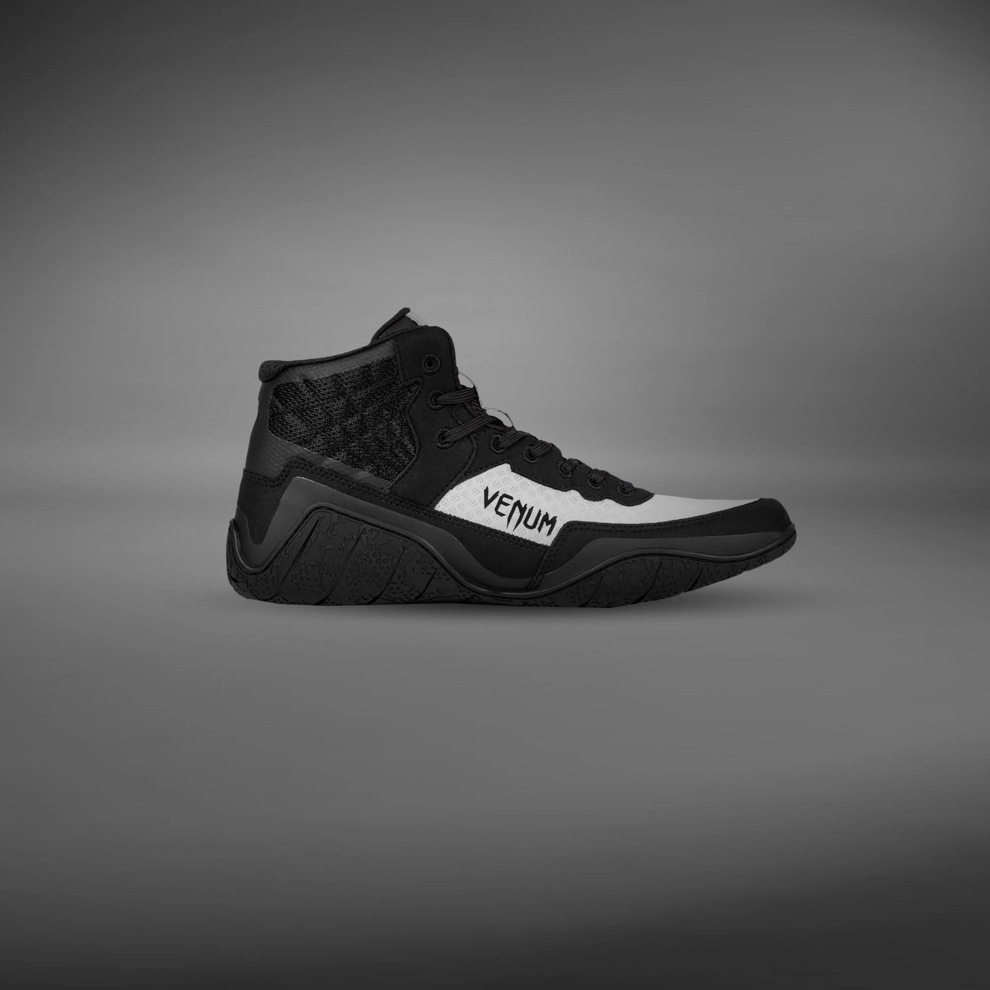 Venum Elite Zapatillas de lucha - Negro/Blanco - Image 4