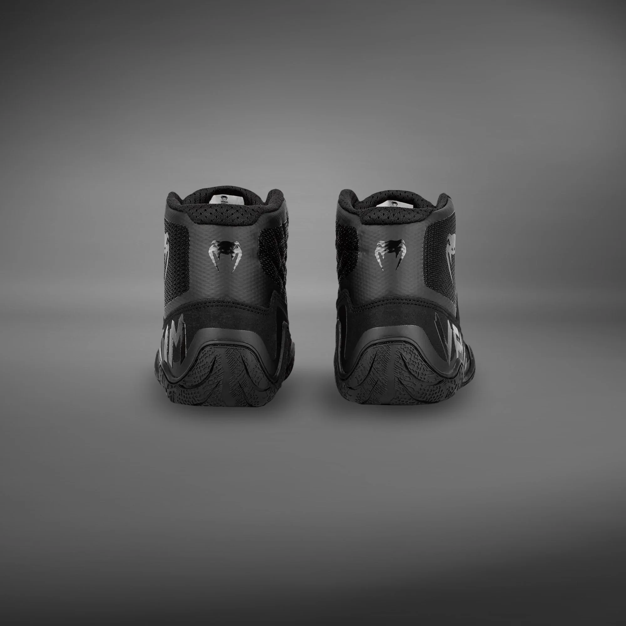 Venum Elite Zapatillas de lucha - Negro/Negro - Image 3