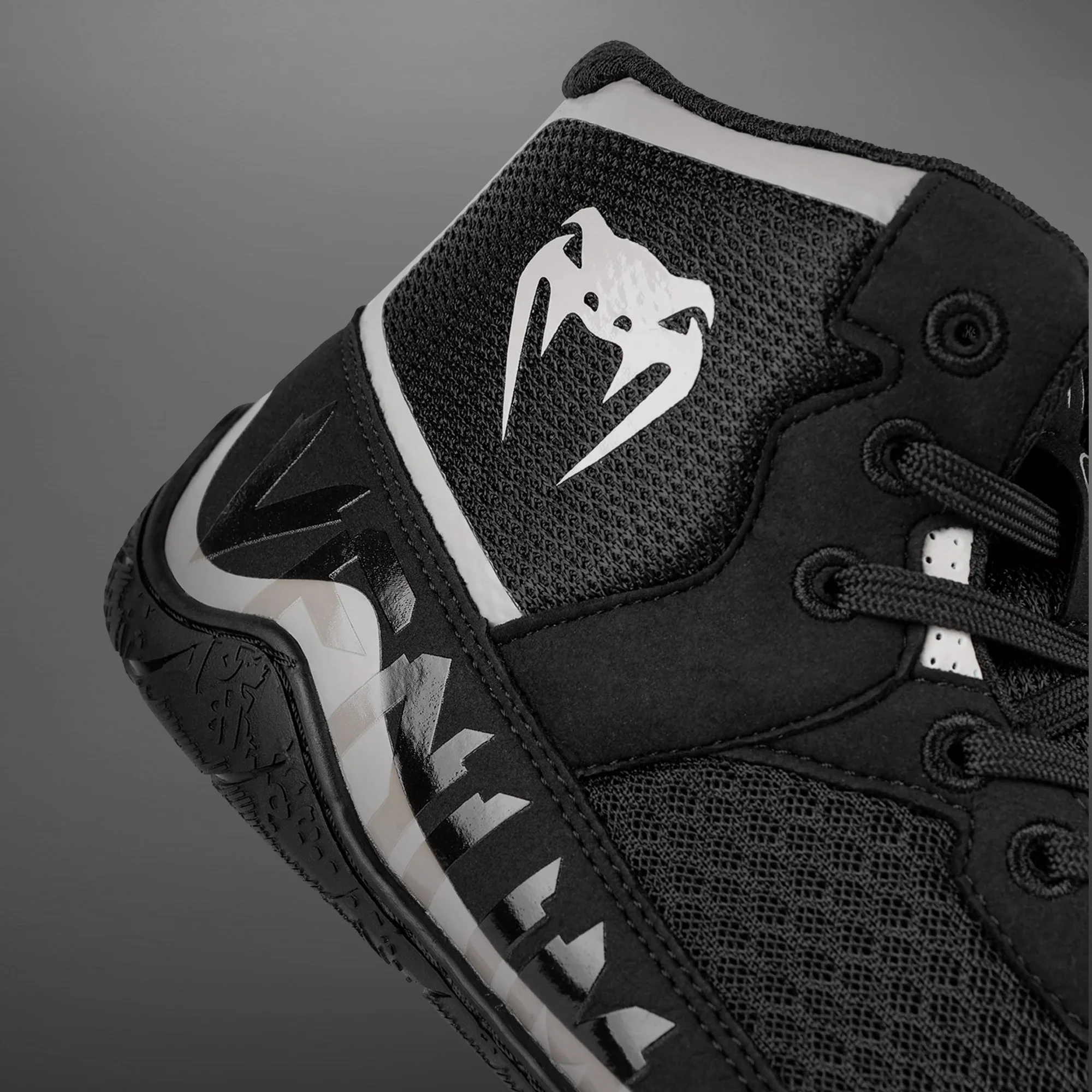 Venum Elite Zapatillas Lucha Libre - Negro/Arena - Image 6