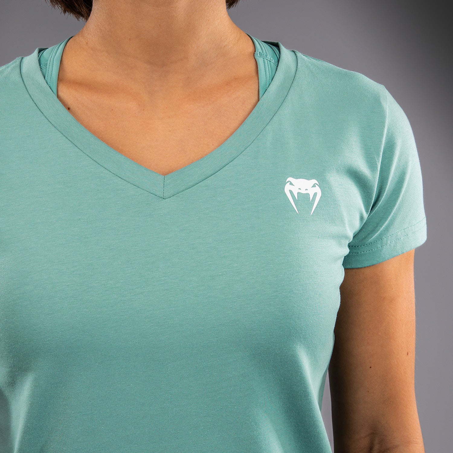 Venum Essential Camiseta para Mujer - Verde Aqua - Image 4
