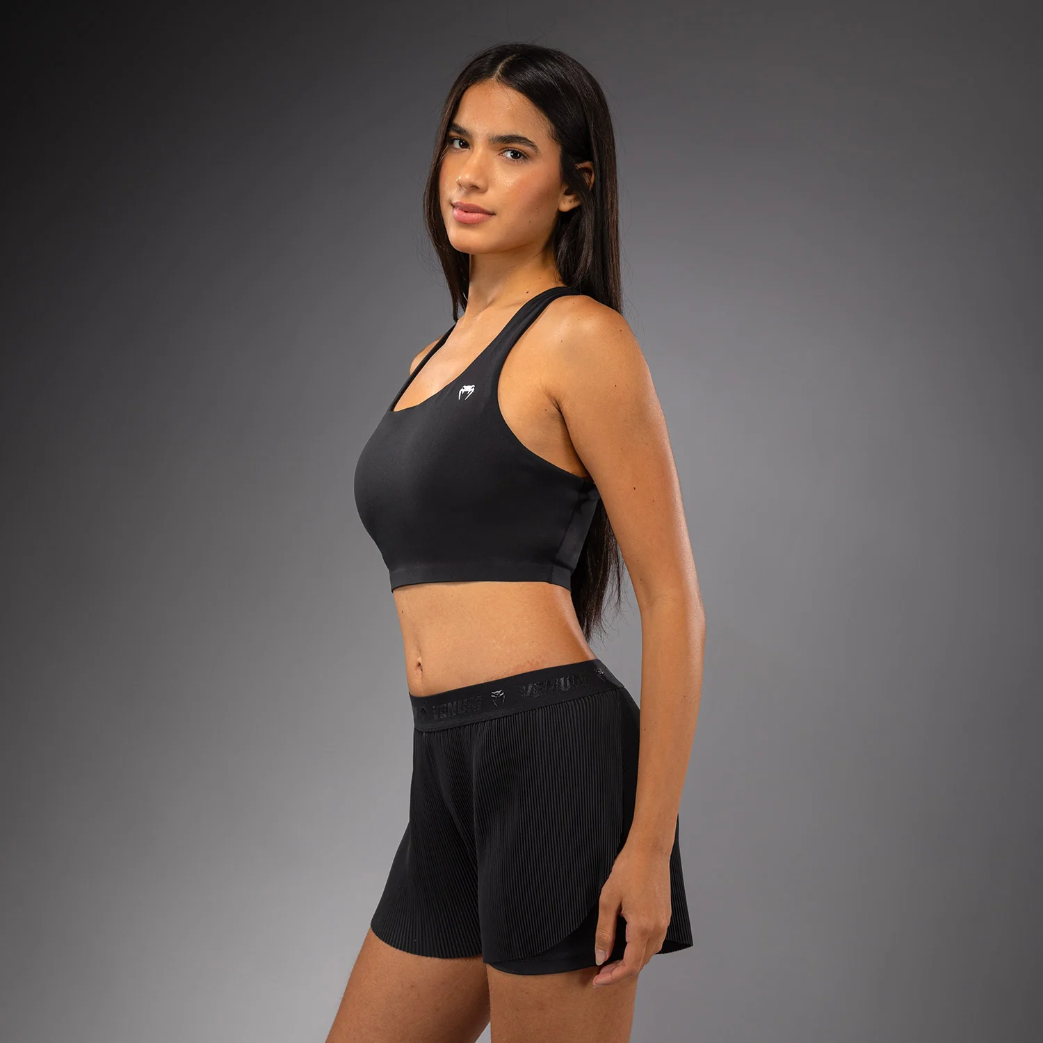 Venum Essential X Sujetador Deportivo Mujer - Negro - Image 3