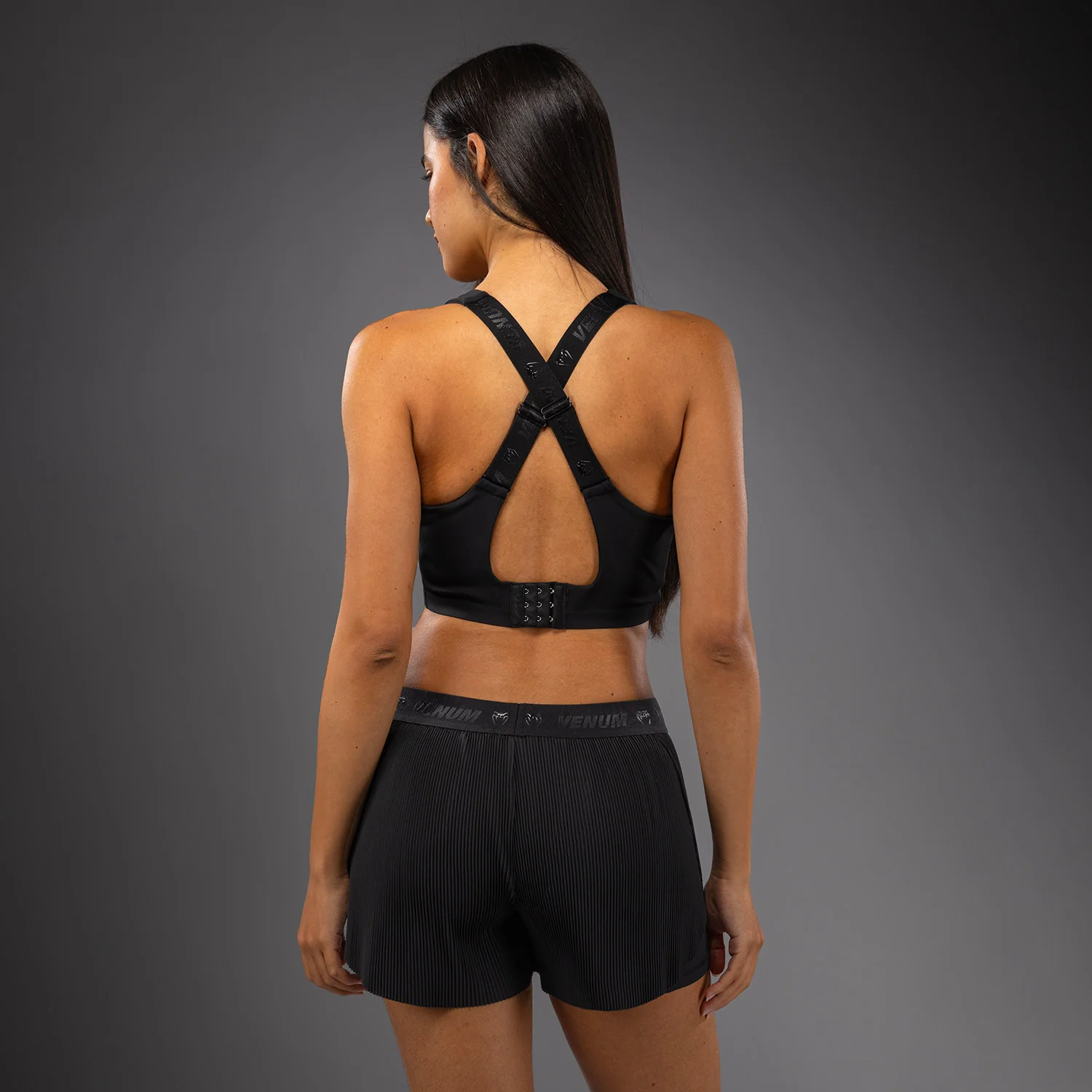 Venum Essential X Sujetador Deportivo Mujer - Negro - Image 4